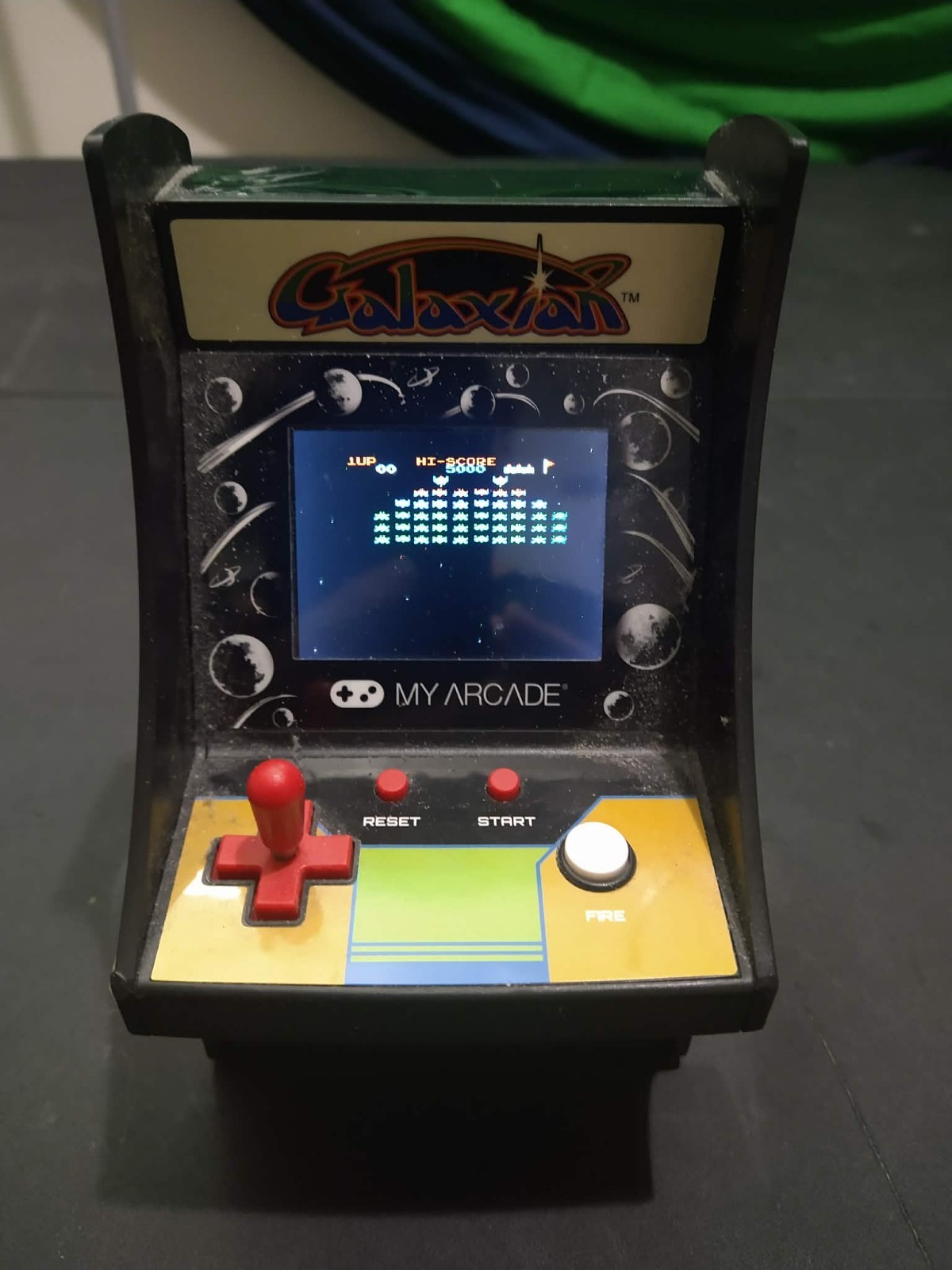 Galaxian My Arcade Mini Retro Arcade Machine Tested Works Classic Video Game