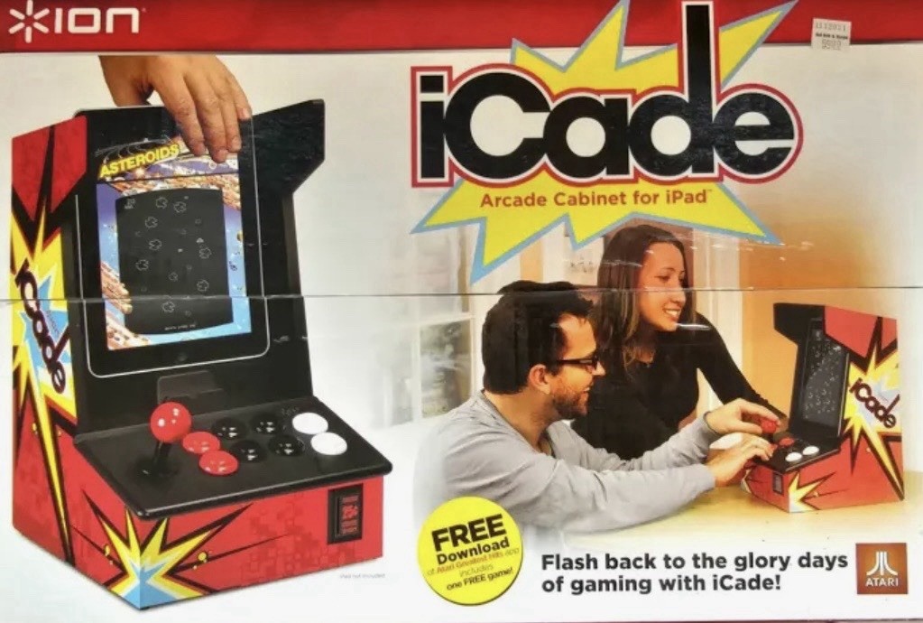 Atari Ion iCade Arcade Video Gaming System Cabinet For iPad