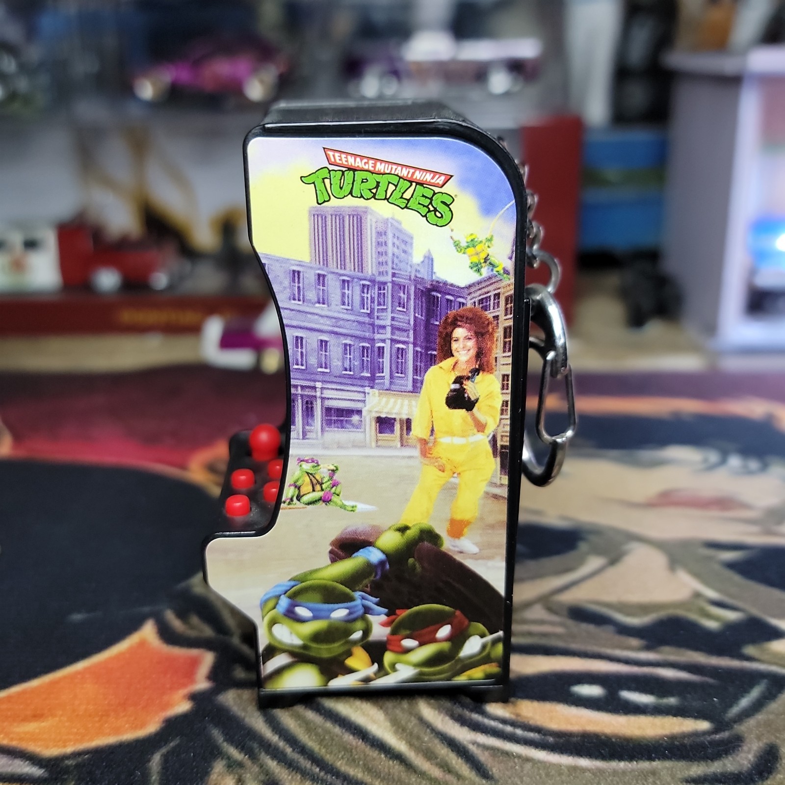 Teenage Mutant Ninja Turtles TMNT Tiny Arcade W/Mega Construx Tmnt Figure Read
