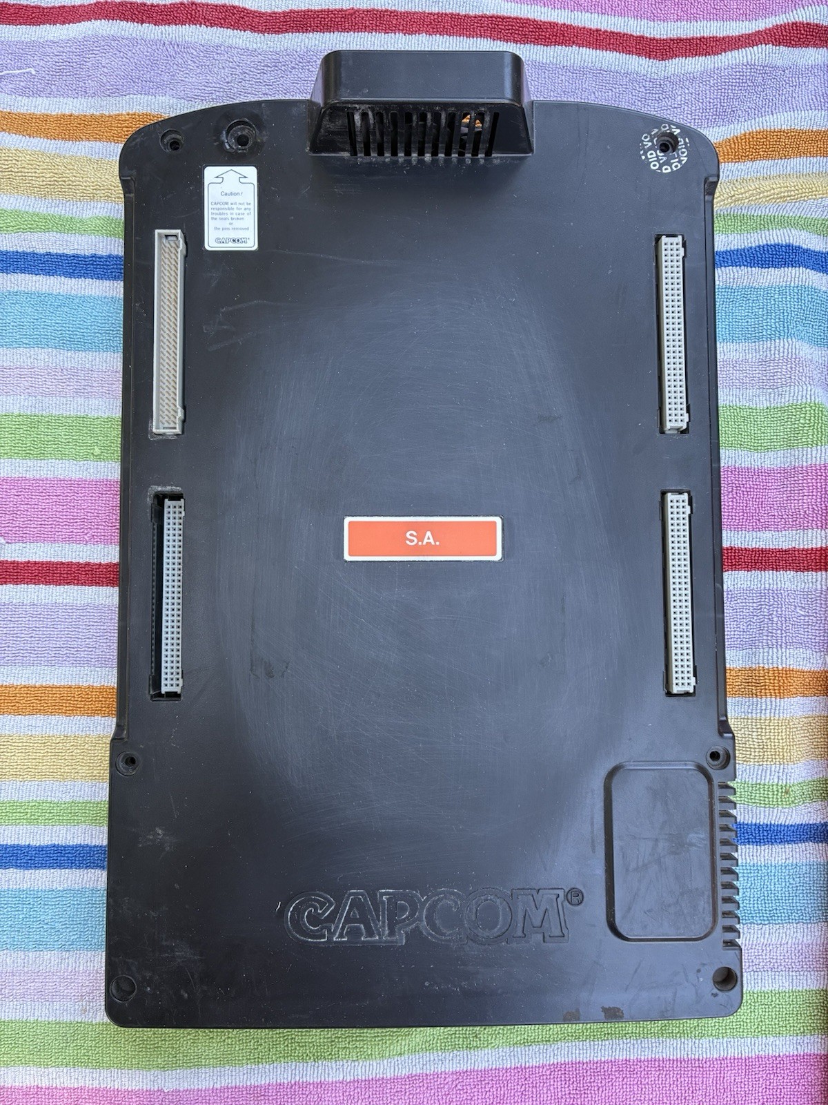 Capcom cps2 xmen vs street fighter a&b board (hispanic) jamma Original Battery