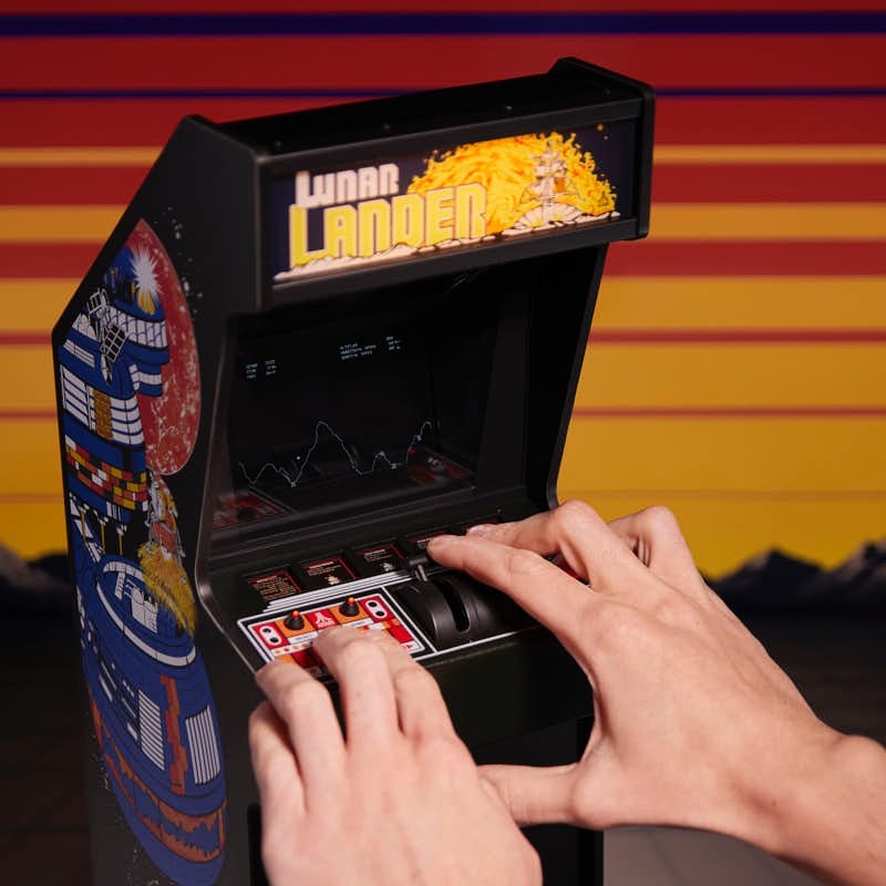 Numskull Quarter Arcades : Official Atari: Lunar Lander 1/4 Scale Arcade