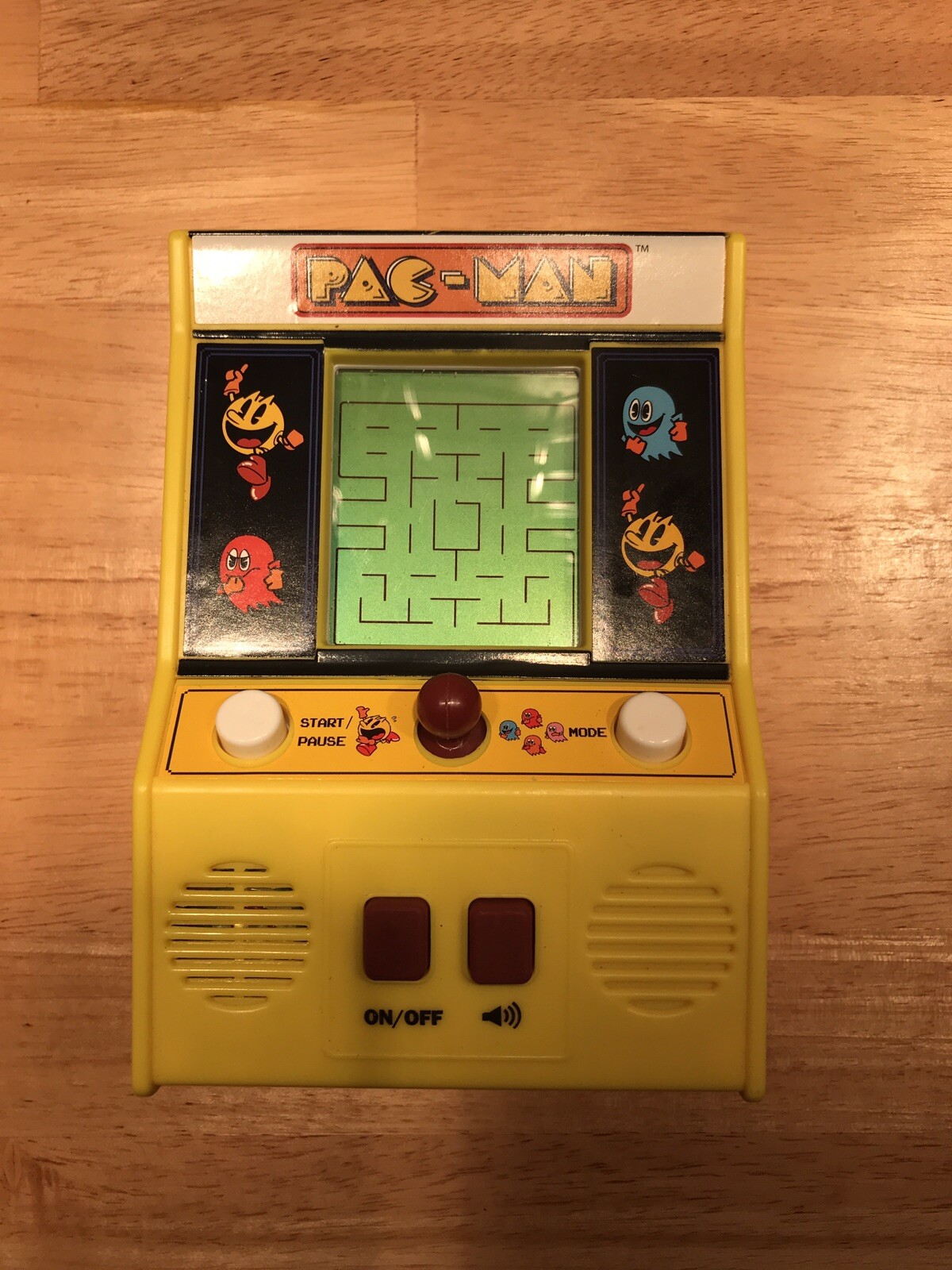 Pac Man Handheld Electronic Mini Arcade Game 09521