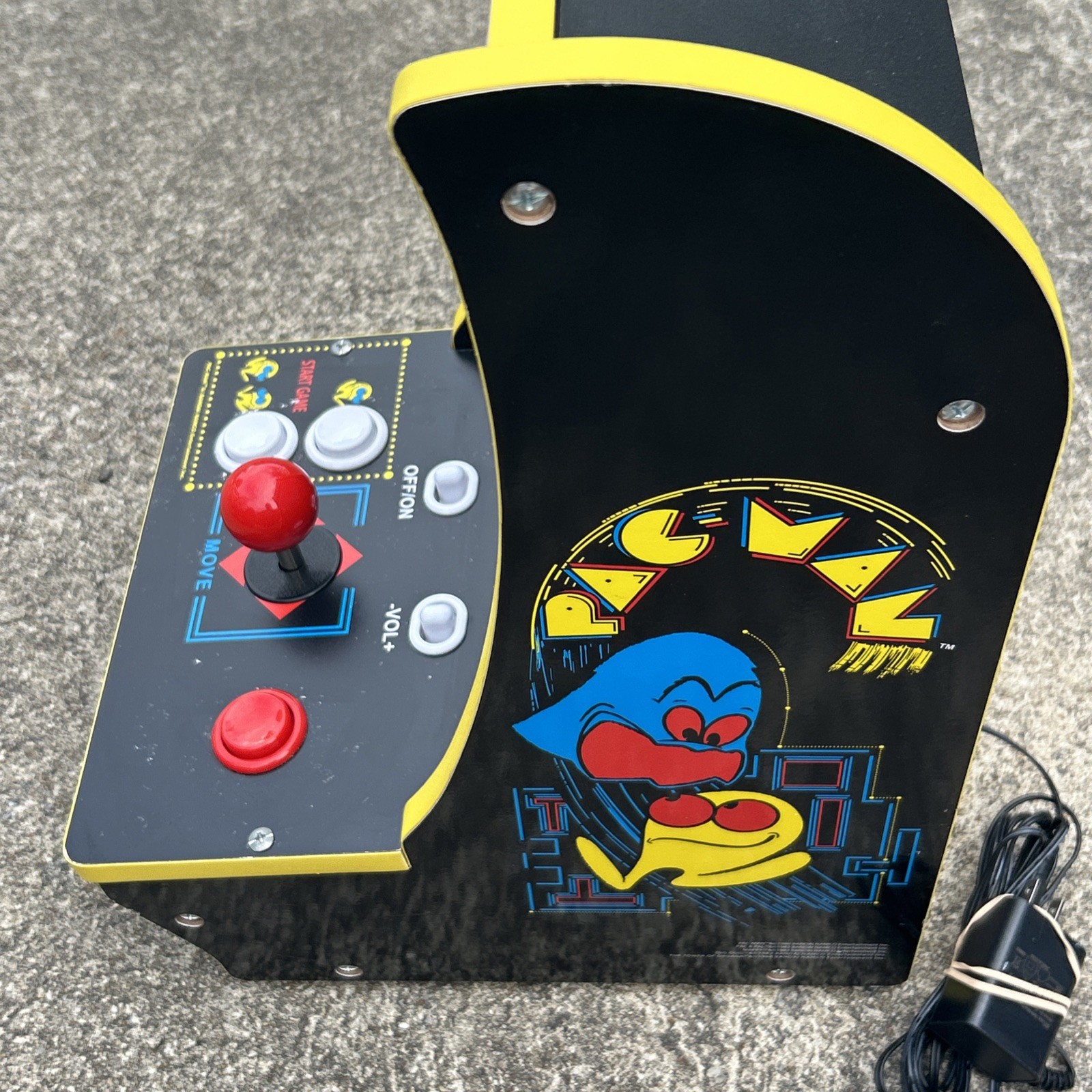 Arcade1Up Pac-Man Countercade Machine, Power Cord