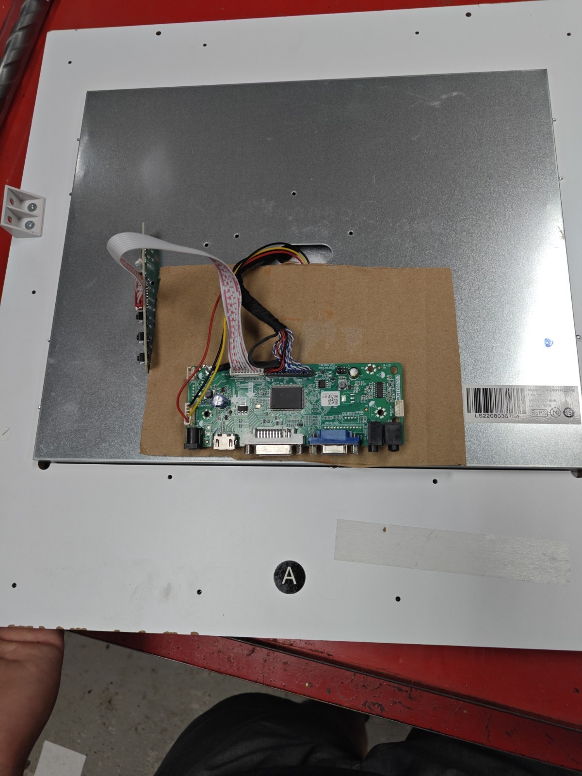 Arcade 1up Street Fighter II 2 Bezel & Mother Board Module OEM Genuine Screen