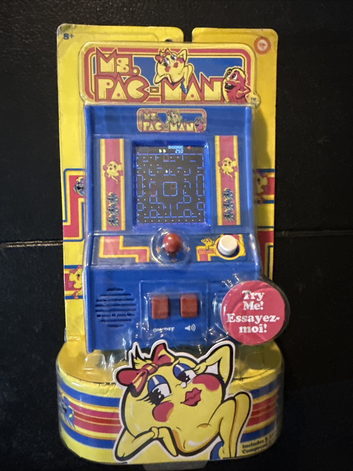 Arcade Classics – Ms Pac-Man Retro Mini Arcade Handheld Game