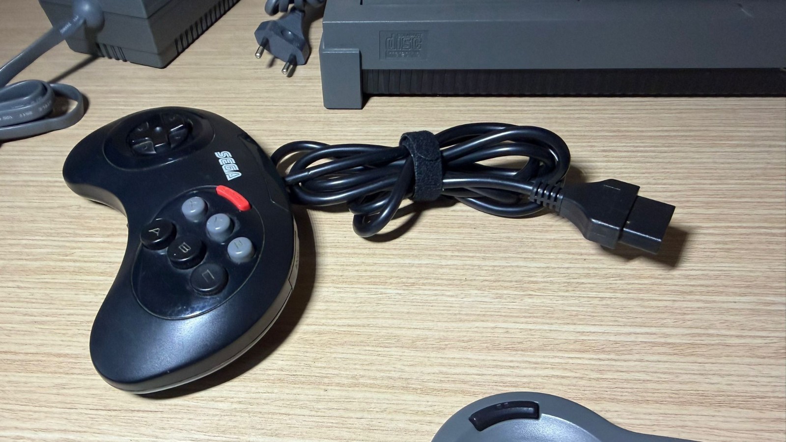 READ INFO- Philips CD-i 450 Mod Sega Controller Console + Video Cart 22ER9956