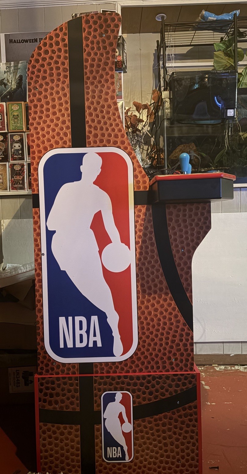 Arcade 1up NBA Jam player With Riser