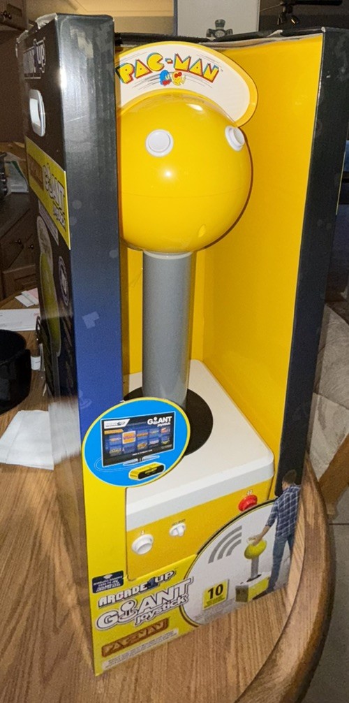 BRAND NEW! SEALED! PAC-MAN Arcade1Up Giant Joy Stick 33 inches tall