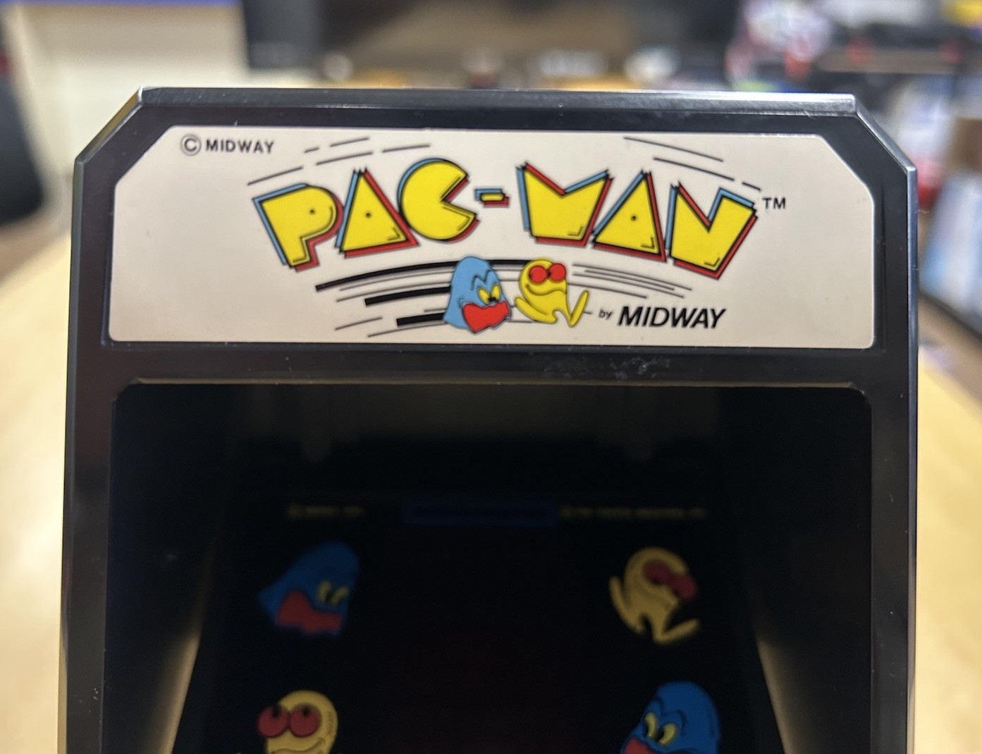 Midway Coleco PAC-MAN Mini Arcade Game 77324A 2390 Japan 1981 Battery Operated
