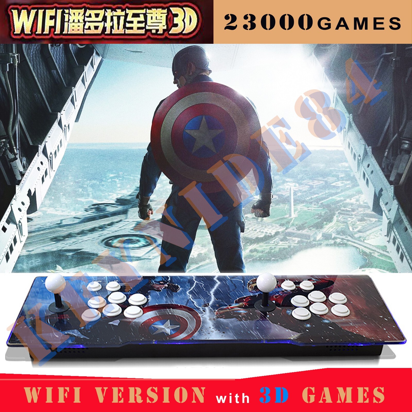 NEW 23000 Games Home Console Pandora’s Box 3D WiFi Arcade Machine Retro Video HD