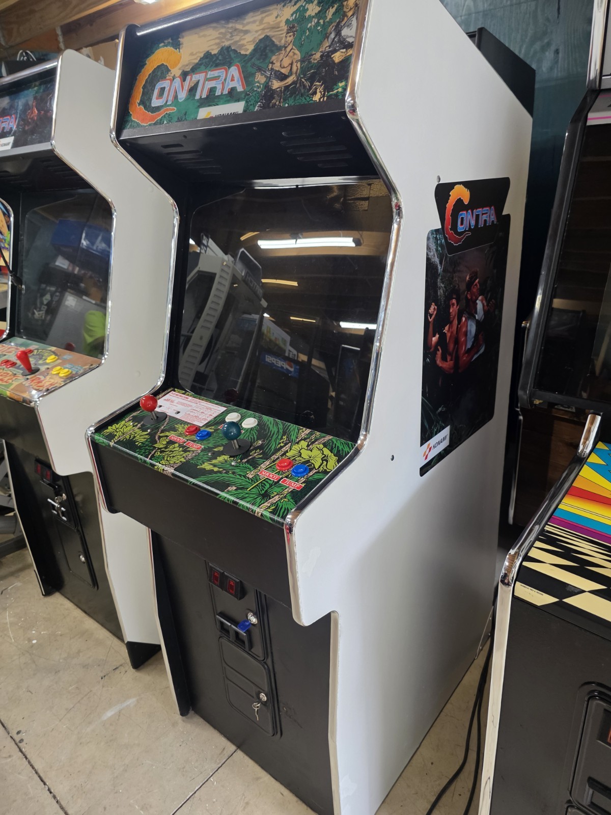 Contra Arcade Restored, nice ! Will Ship!