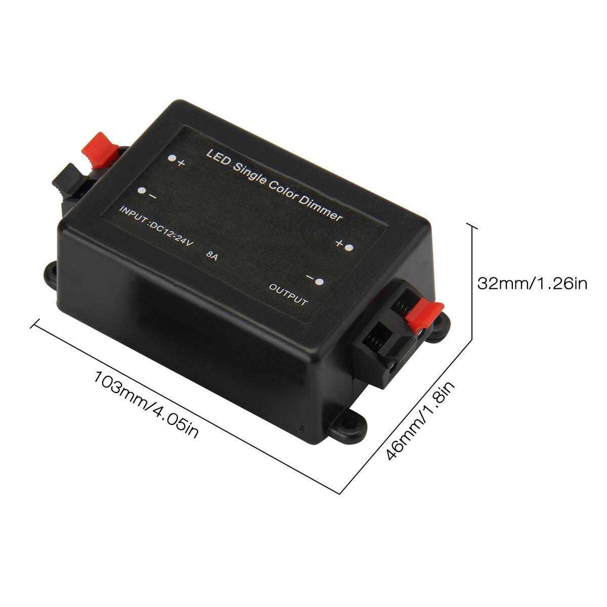 12V-24V LED RF Dimmer Cotroller Wireless Remote Control for Arcade Led Marquee a