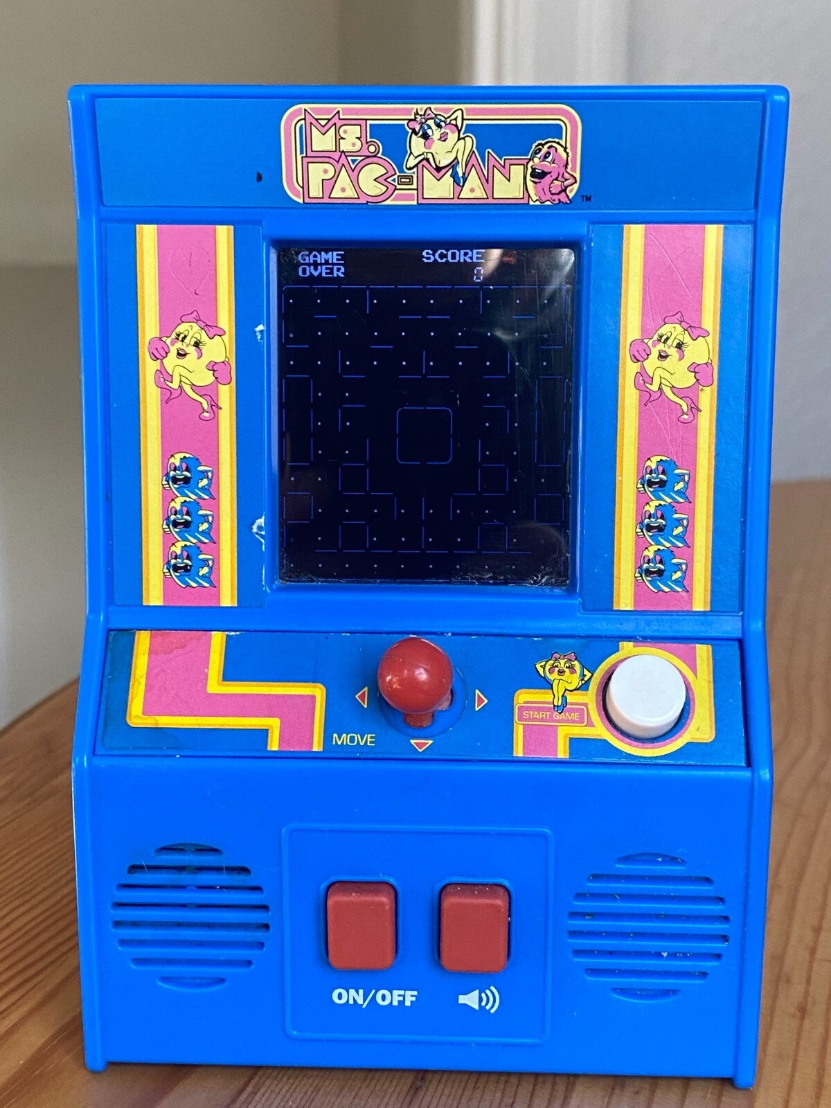 Mrs.Pacman 5 Inch Mini Tested Arcade Game 2018 Bandai Namco entertainment Inc.