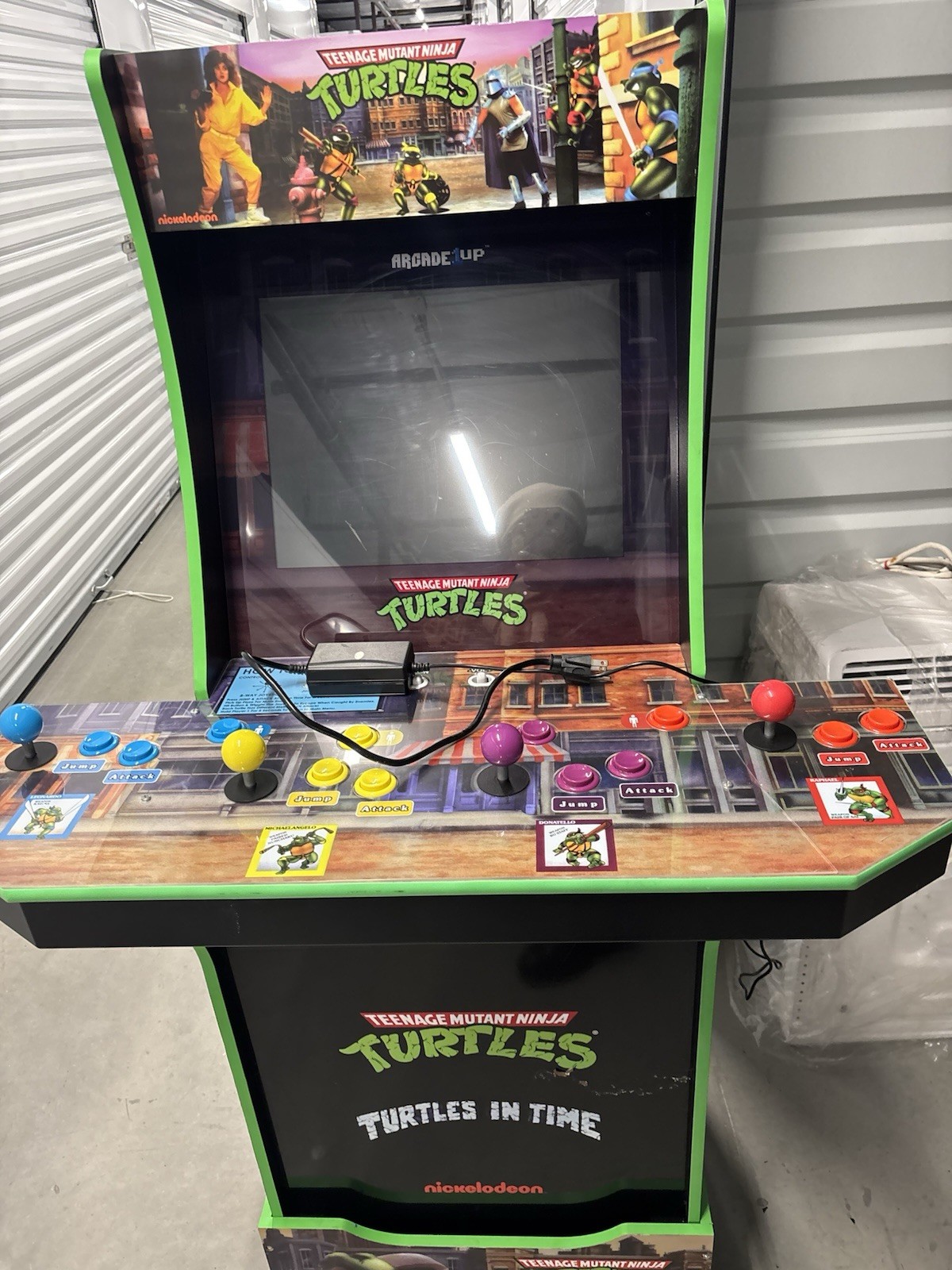 Arcade1up Teenage Mutant Ninja Turtles: Turtles in Time Arcade Machine