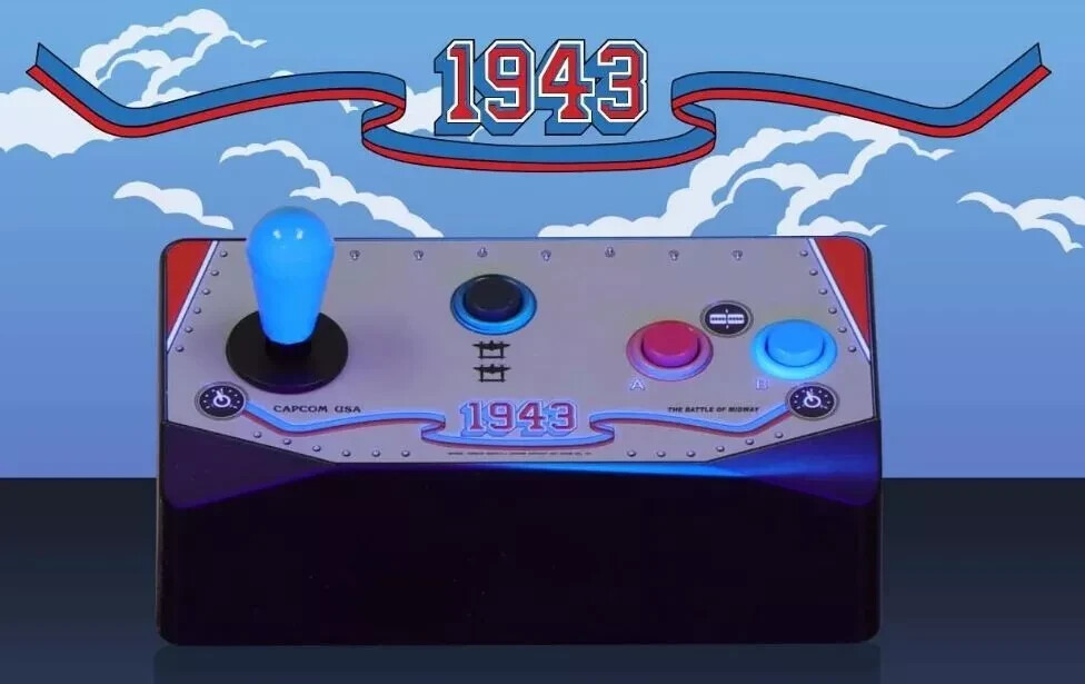 NEW 1943 USB Mini Arcade Stick Joystick – New Wave Toys / Replicade