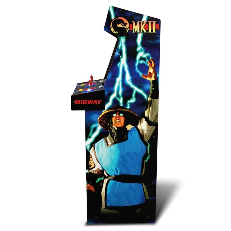 Arcade1Up Mortal Kombat II Deluxe Arcade video Game machine wifi multiplayer