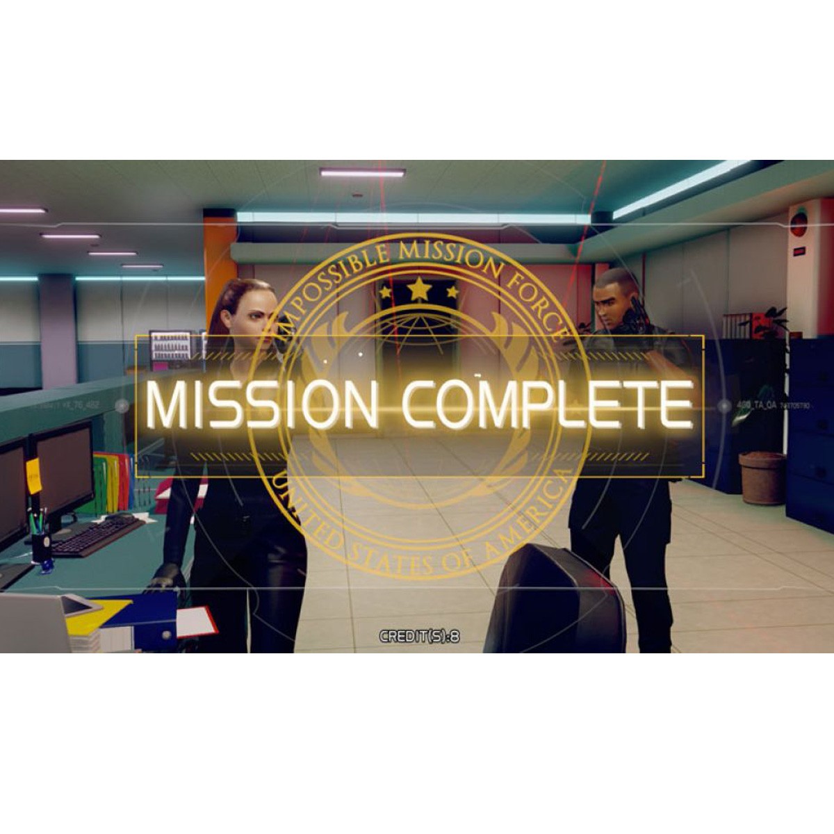 Sega Mission Impossible Deluxe Arcade Gun Shooting Game – 2 Player