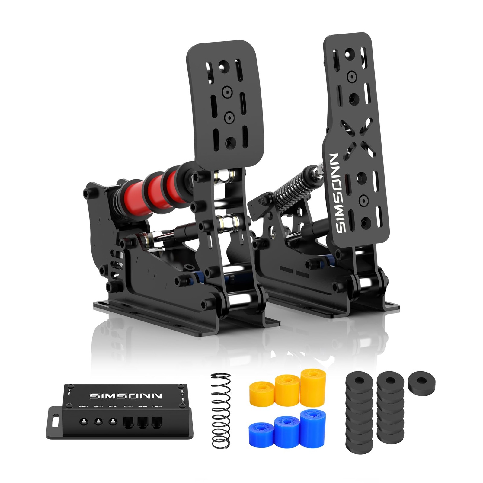SIMSONN Plus X Racing Simulator 35 * 31 * 14 (mm), X Black P2-H2