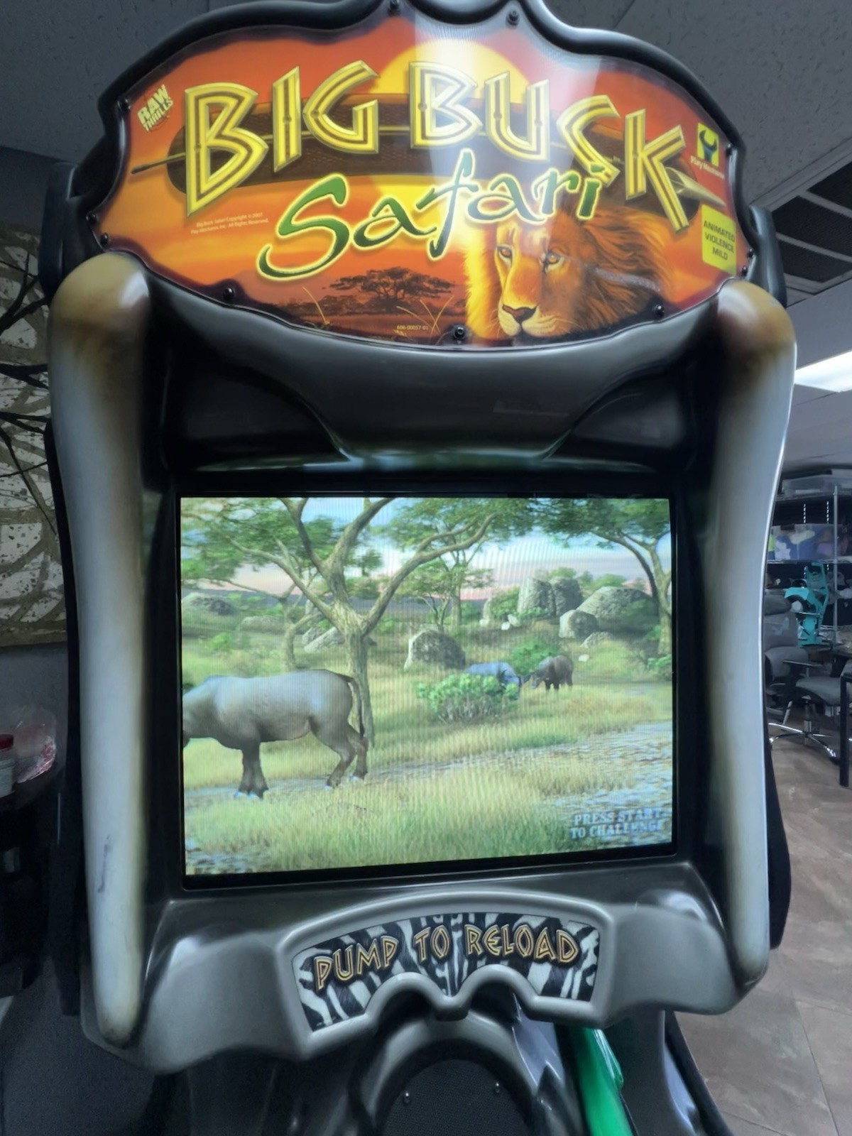 Big Buck Hunter Safari Arcade – FULLY WORKING – New 27” CRT + Rebuilt Chassis