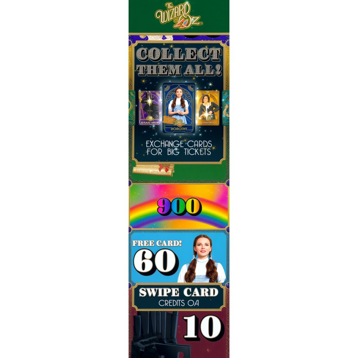 Raw Thrills Wizard of Oz Arcade Redemption Game