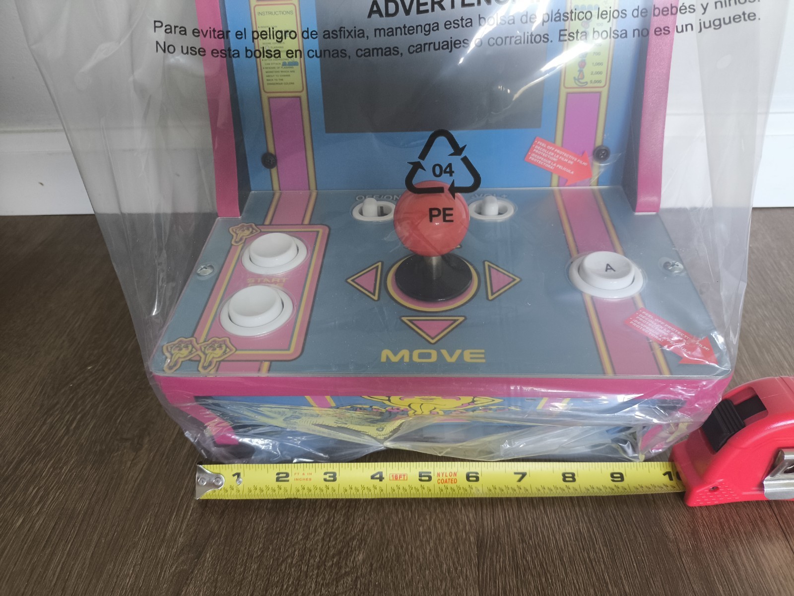 Arcade1Up Ms. Pac-Man Counter-Cade Mini Tabletop Arcade Machine Repro 2020
