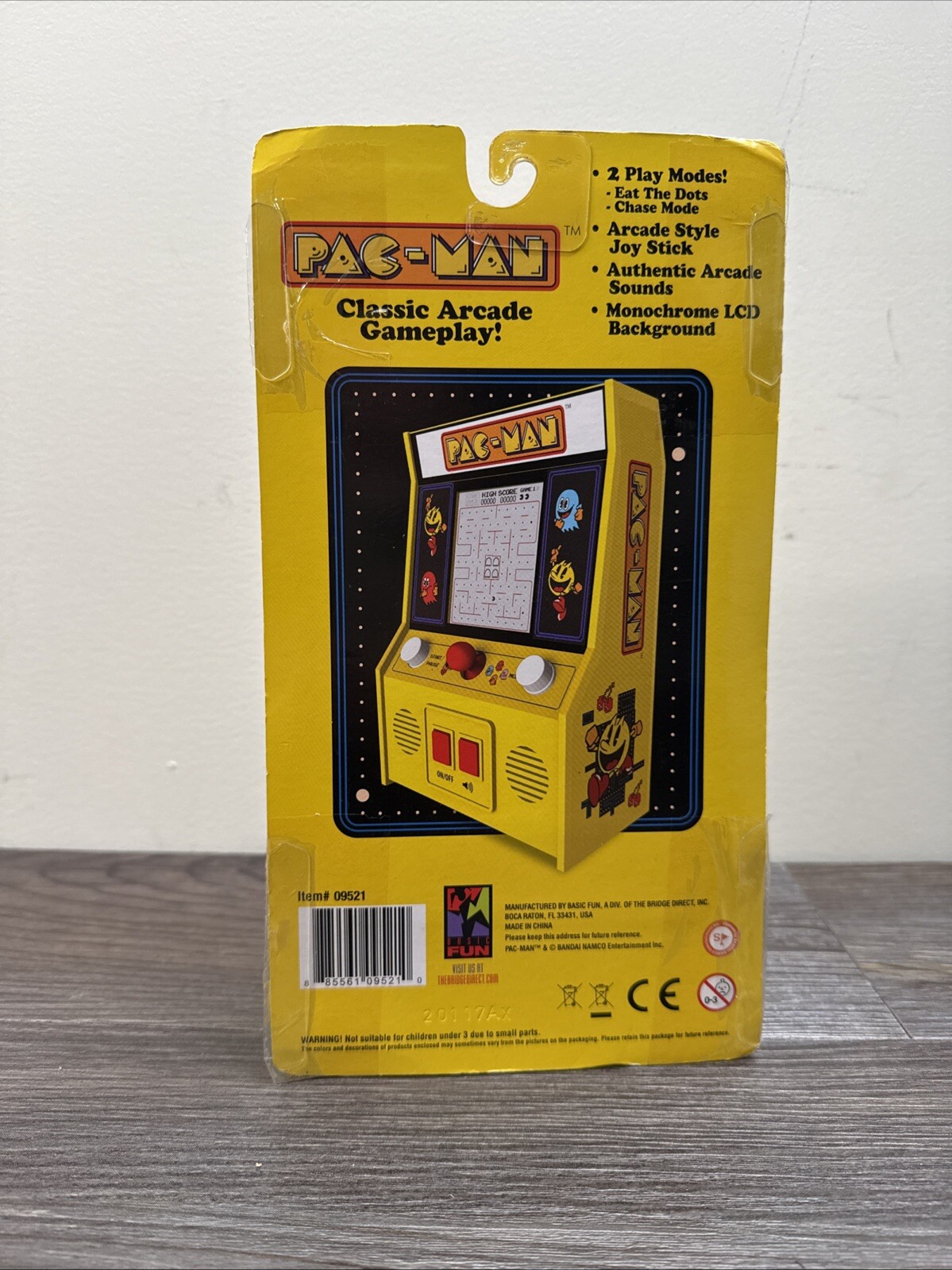 Basic Fun Atari Pac-Man Video Arcade Game Mini Handheld Game NEW SEALED