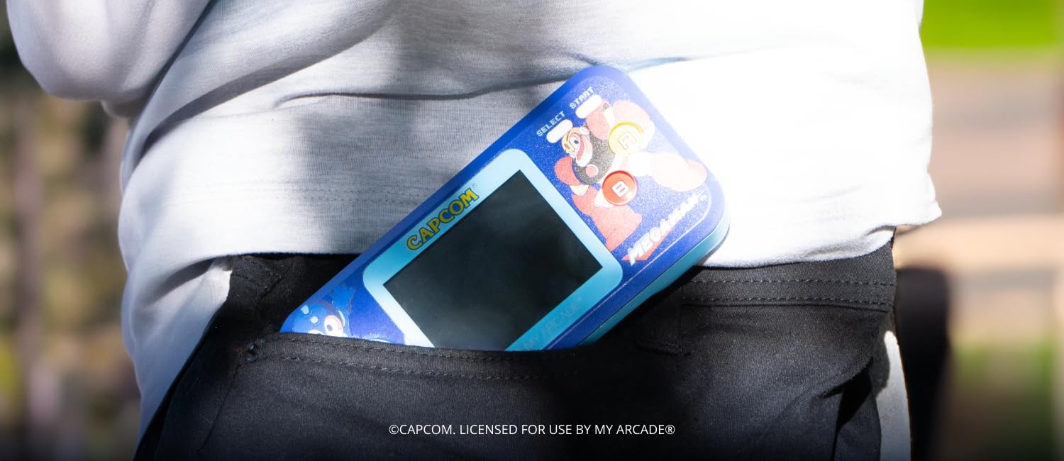 My Arcade Megaman Pocket Player Pro: Mega Man 5,75 x 6,75 x 5,5 Zoll, Multi
