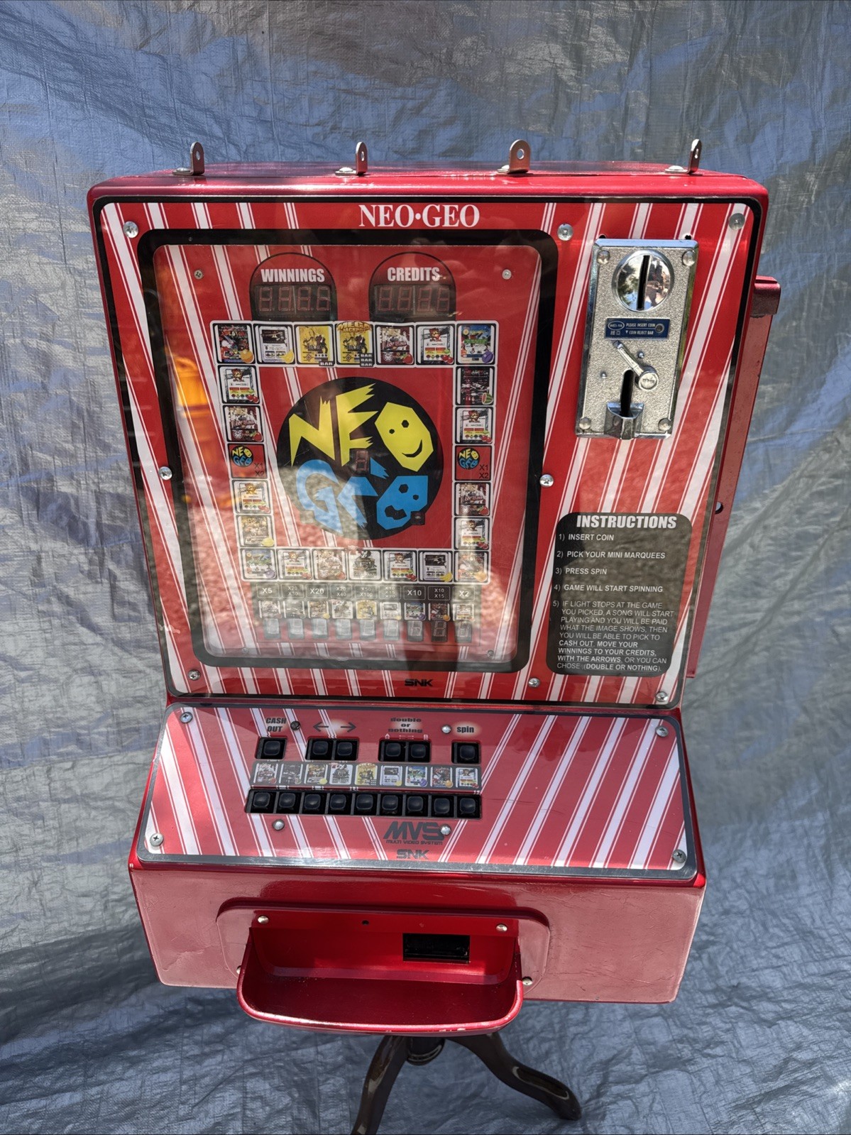Neo Geo MVS by SNK – Original Dedicated Game Machine Cabinet