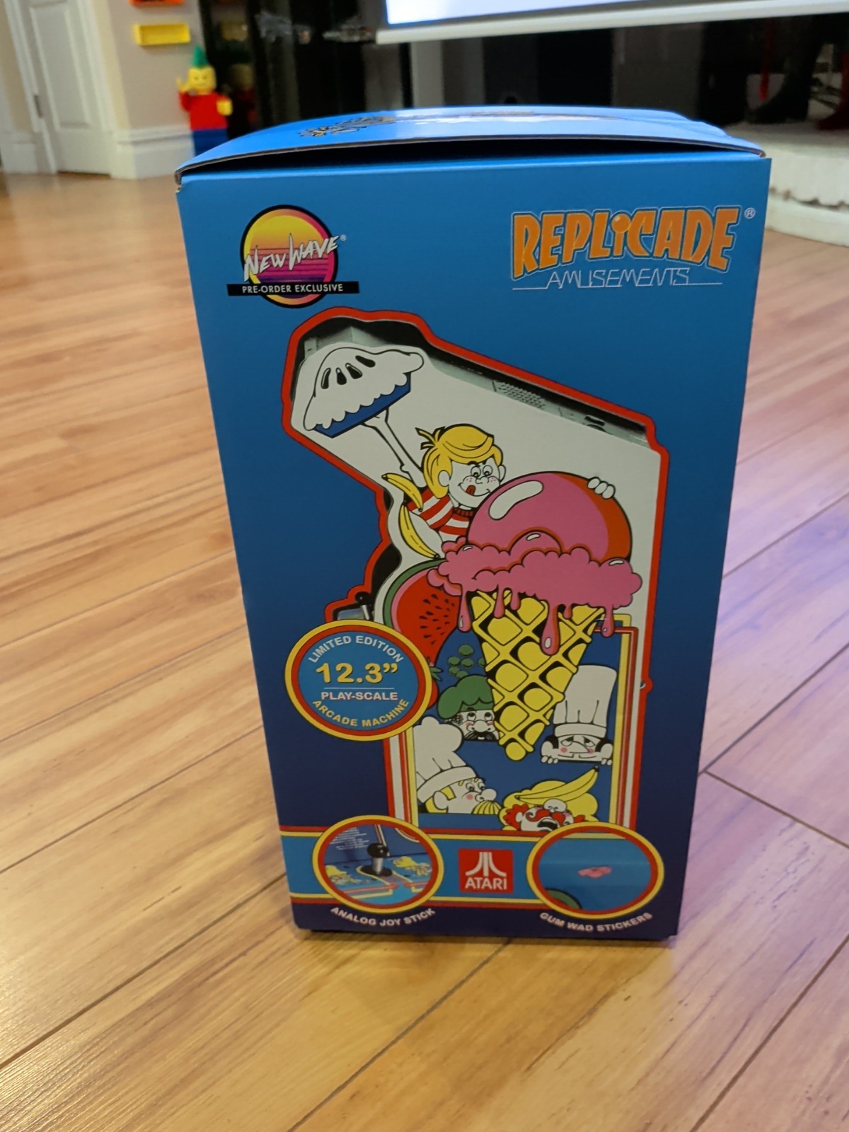 Atari Food Fight Replicade Exclusive – New Wave Toys Mini Arcade