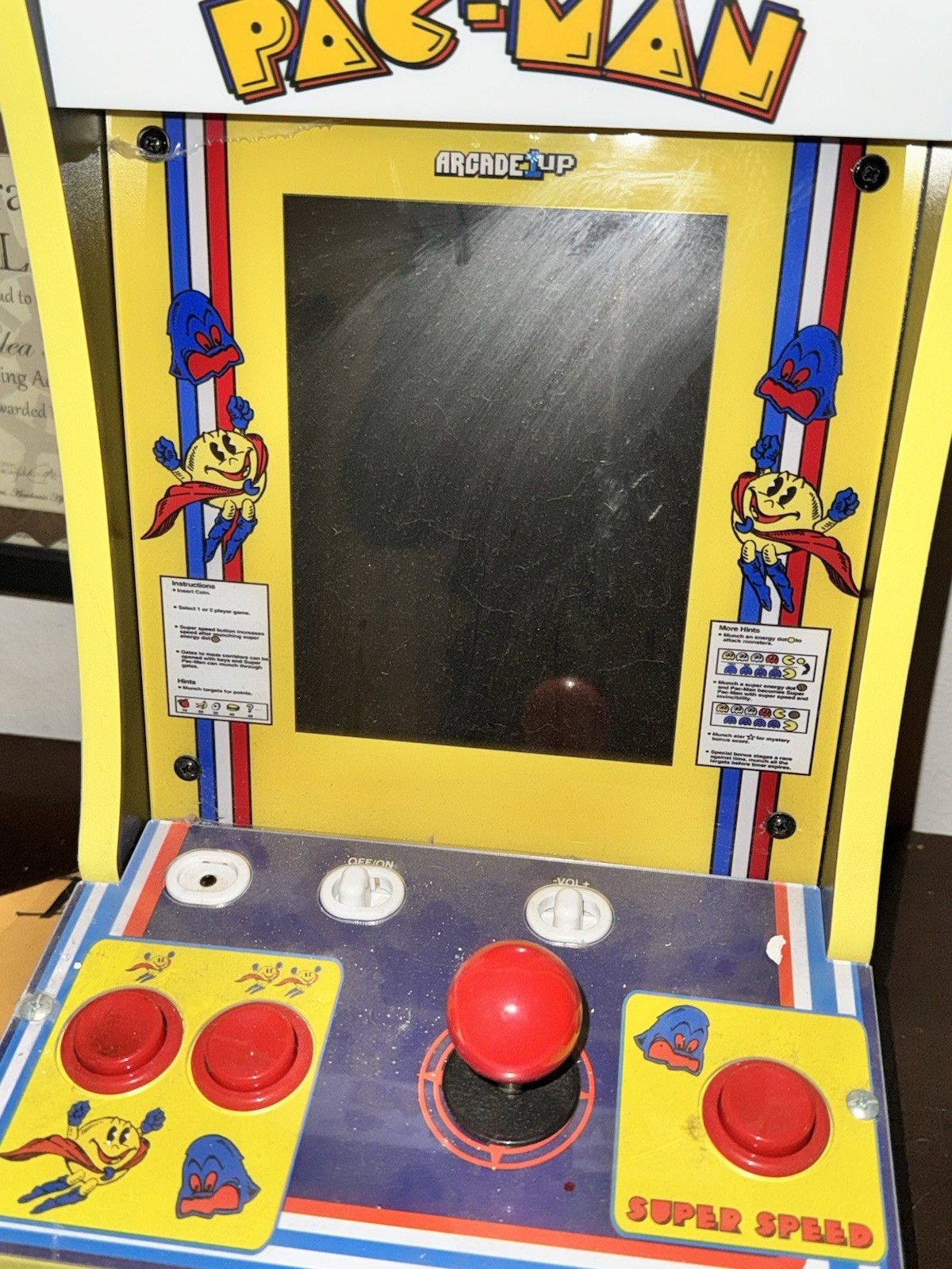 Arcade1Up Countercade – Mini Arcade 4-in-1 Pac-Man/Super Pac-Man/Dig Dug/Rally-X