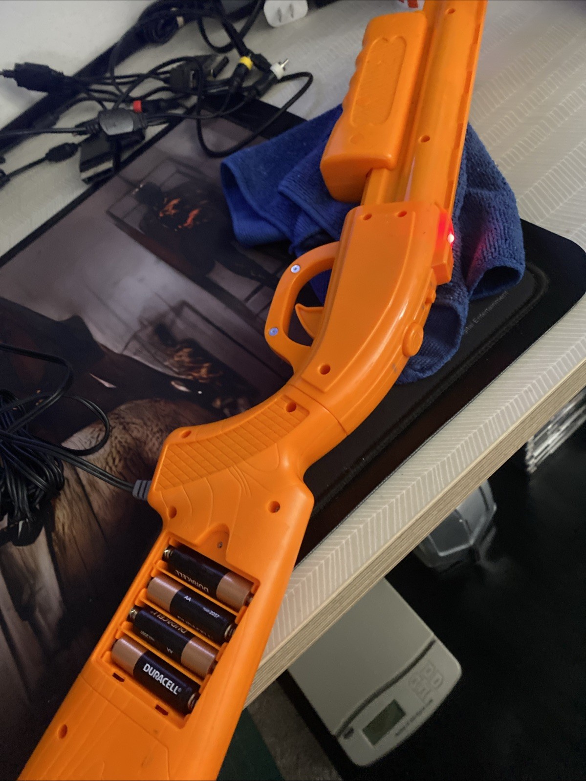 *NO SENSOR* Jacks Pacific Big Buck Hunter Pro Plug & Play TV Game Orange