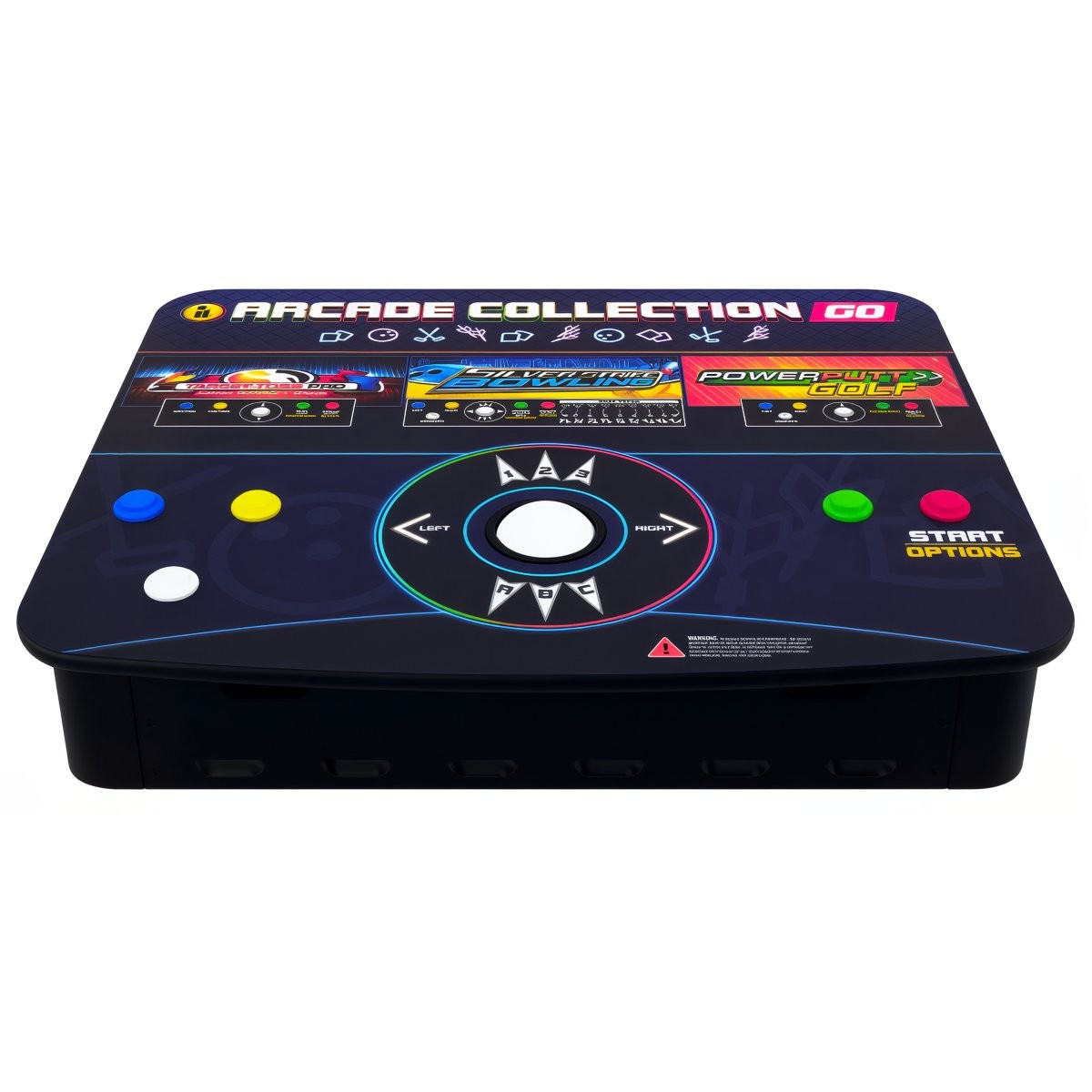 Incredible Technologies Arcade Collection Go – Silver Strike, Bags & Power Putt