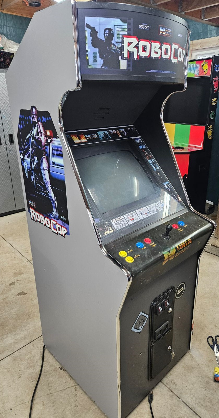 ROBOCOP ARCADE MACHINE by DATAEAST 1988 (Excellent Condition) *RARE*