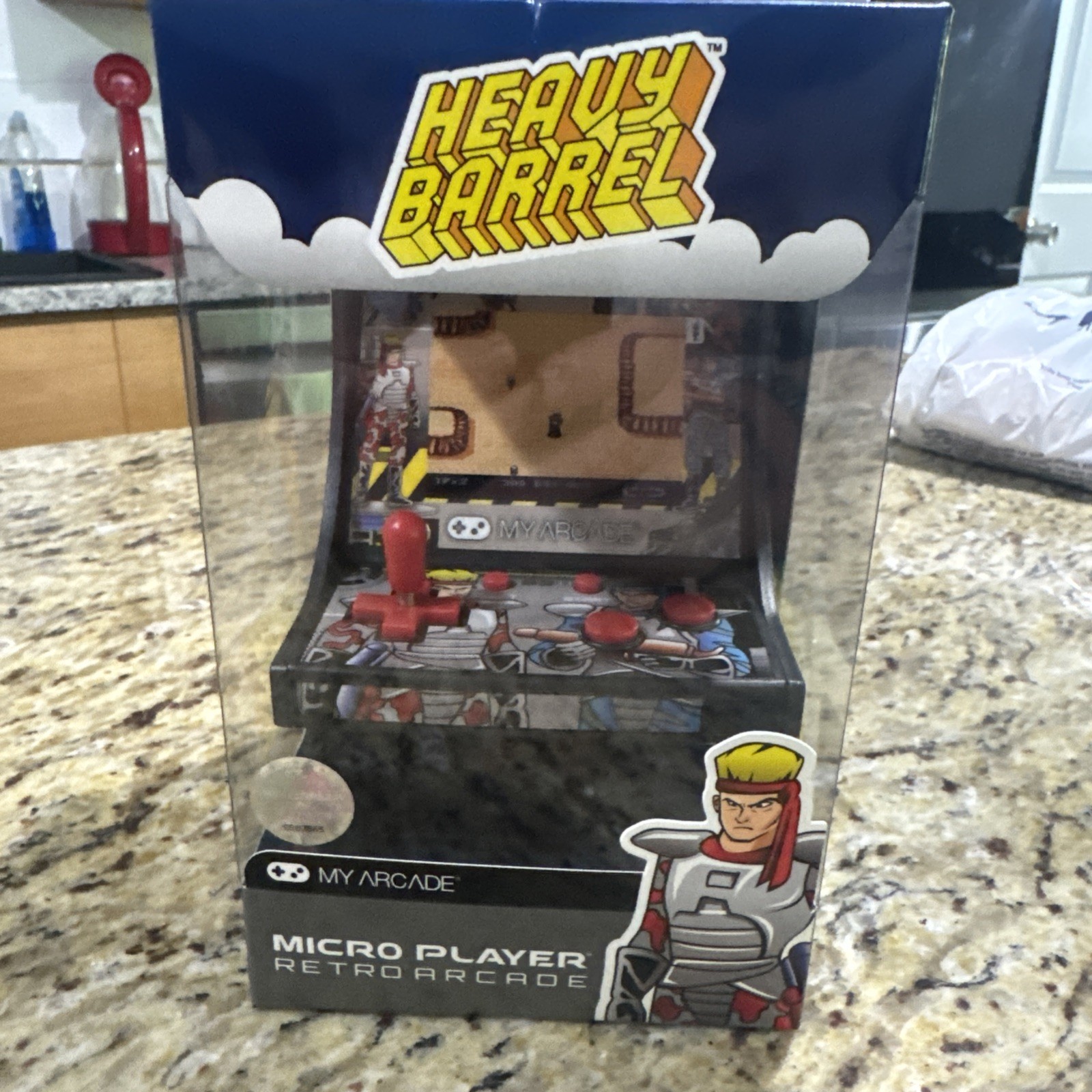 Heavy Barrel My Arcade Micro Player Mini Retro Arcade Game Machine New NIB 2017