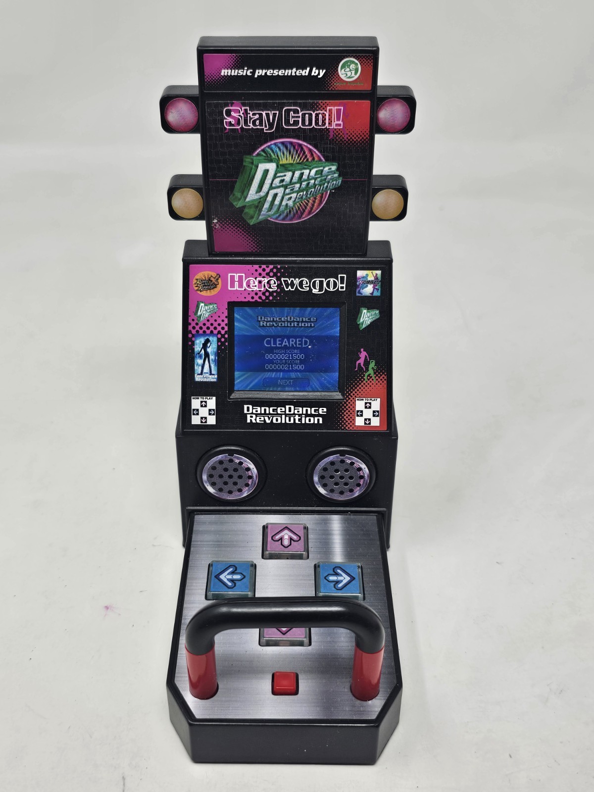 Tiny Arcade Boardwalk Arcade Dance Dance Revolution 2021- WORKS-BATTERY NOT INC