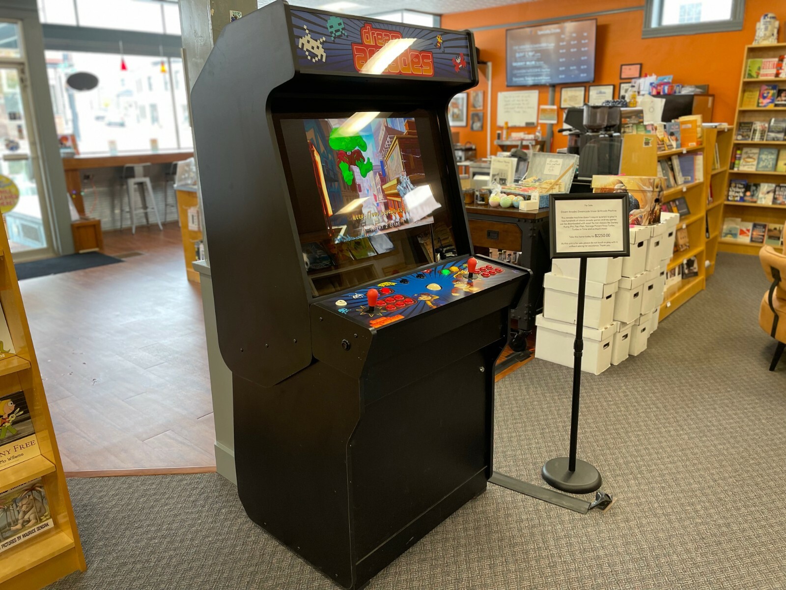 Dream Arcades Dreamcade Vision 32 Upright. Play More Games Than Any Other Arcade