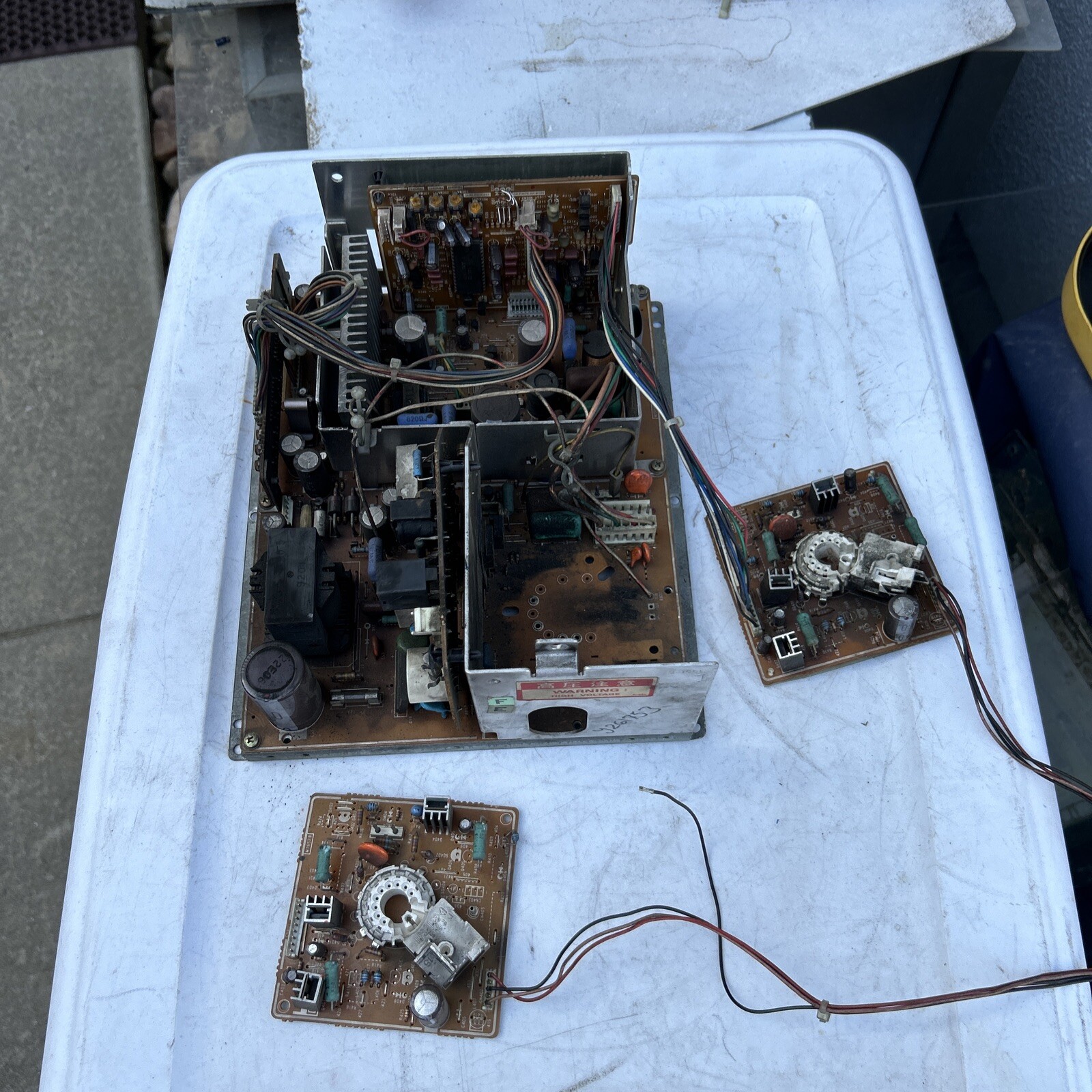 Untested Toei Tc-rm281 Arcade Pcb Board Game Monitor Chassis If17