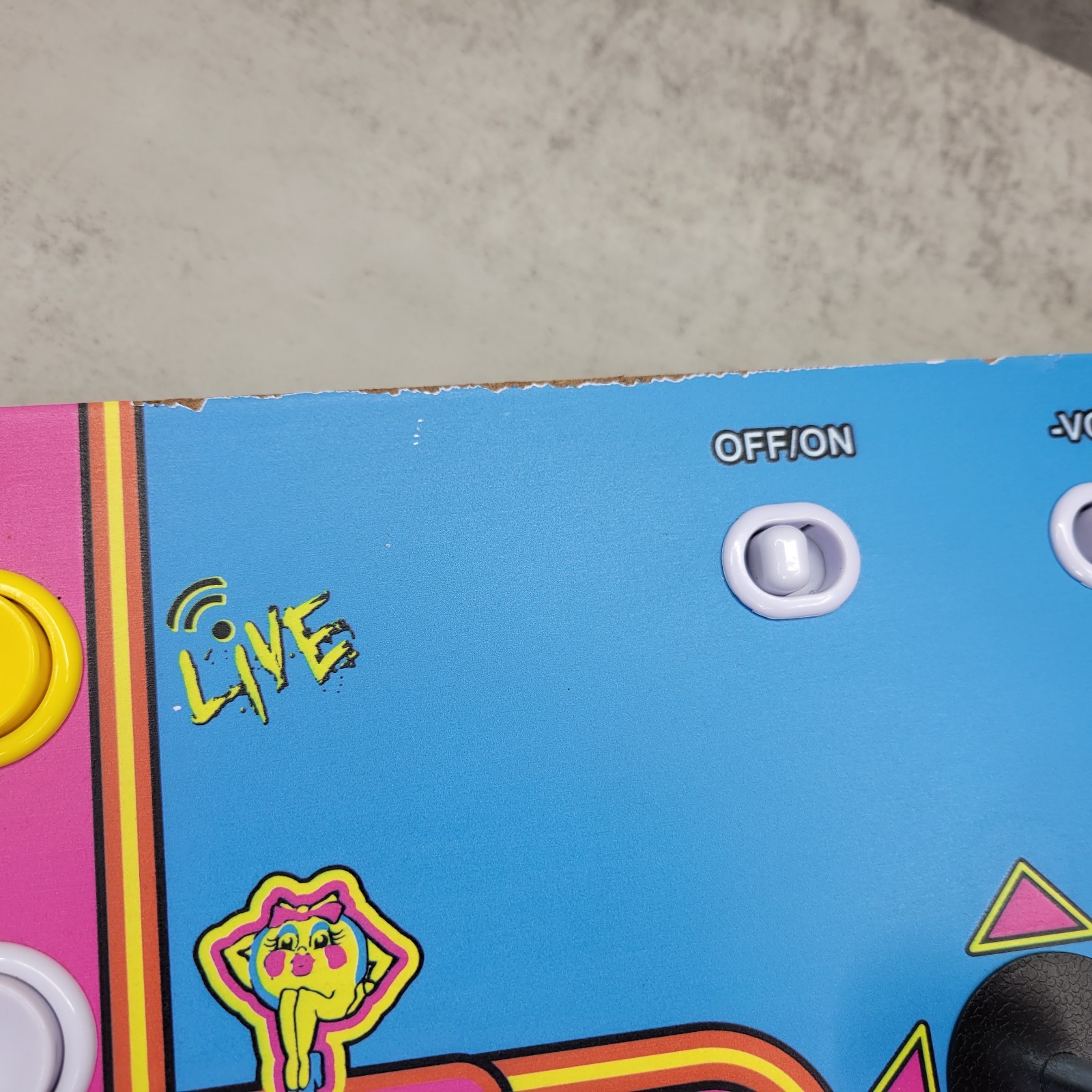 Arcade1Up Ms. Pac-Man Classic SE Control Deck Only (Part C) OEM Replacement™