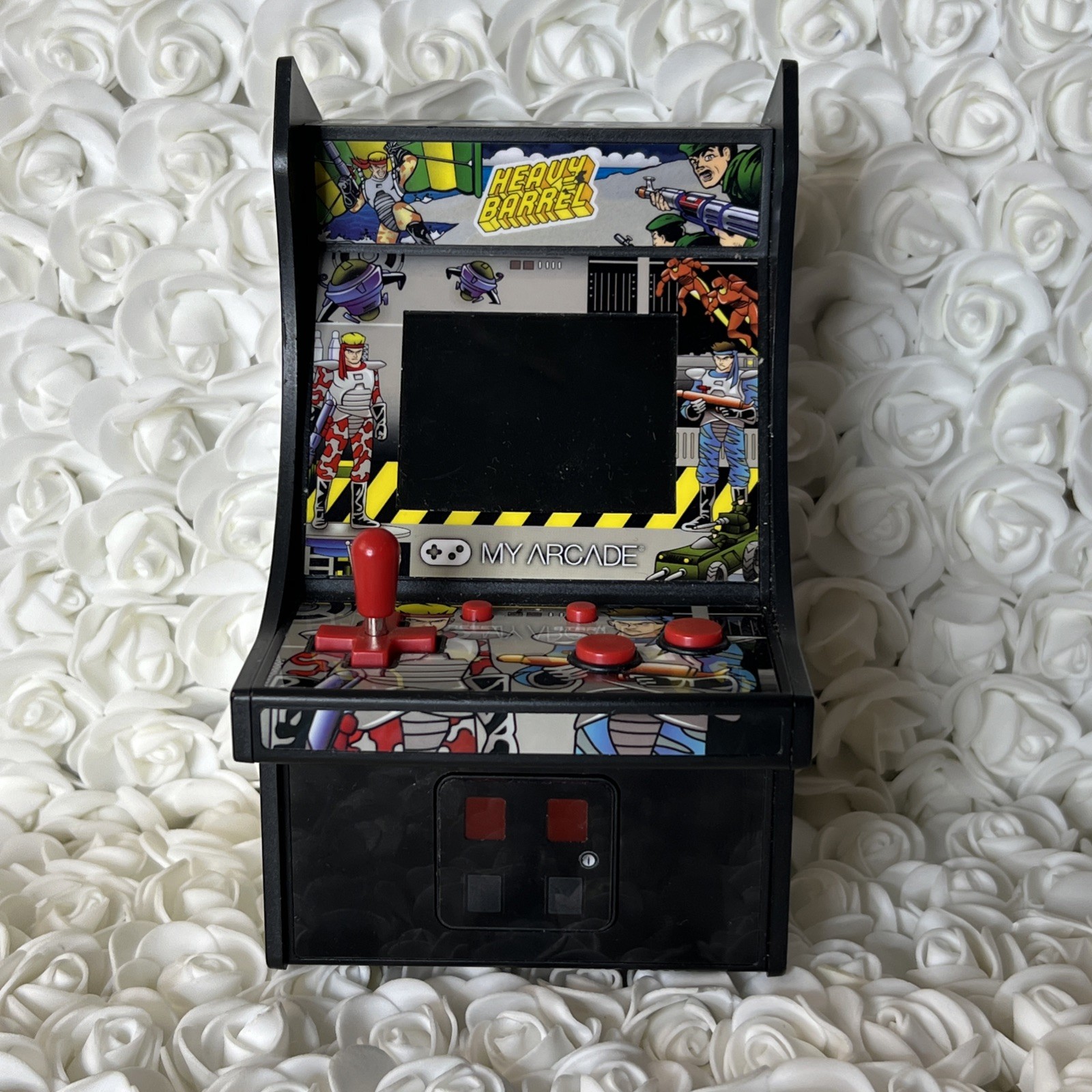 My Arcade DGUNL-3205 Heavy Barrel Micro Player Retro Arcade Machine 6” Game