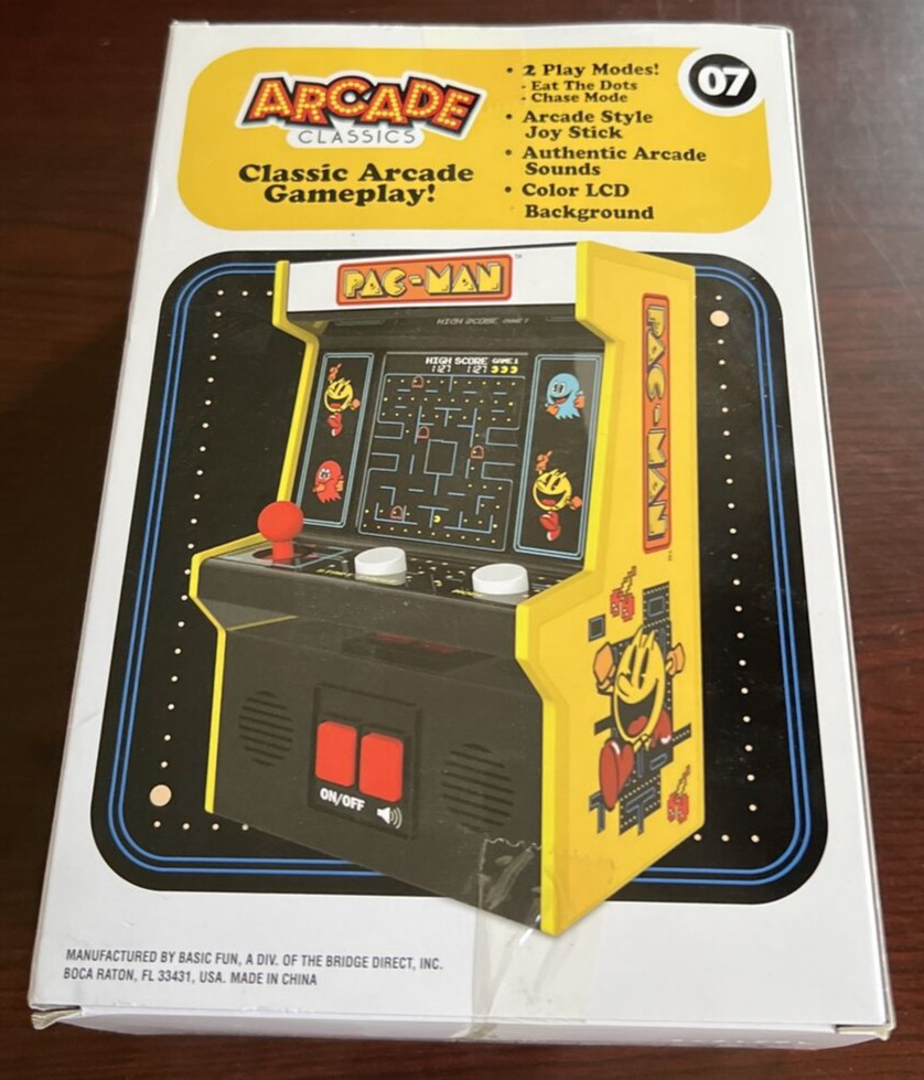 PAC-MAN Arcade Classics #07 By Basic Fun 2019 Brand New in Box