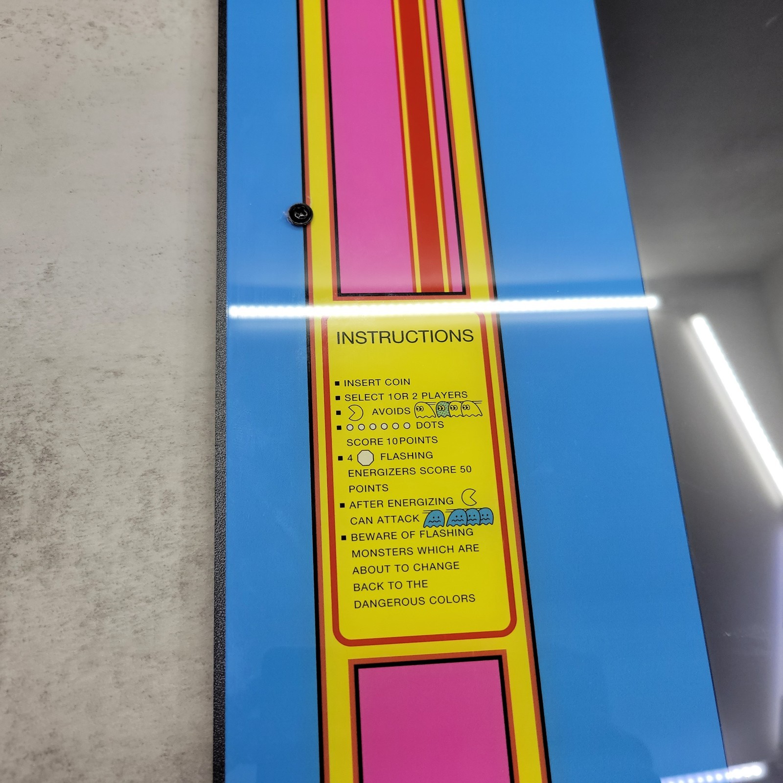 Arcade1Up Ms. Pac-Man Classic SE (Part A) OEM Replacement LCD Screen Only [READ]