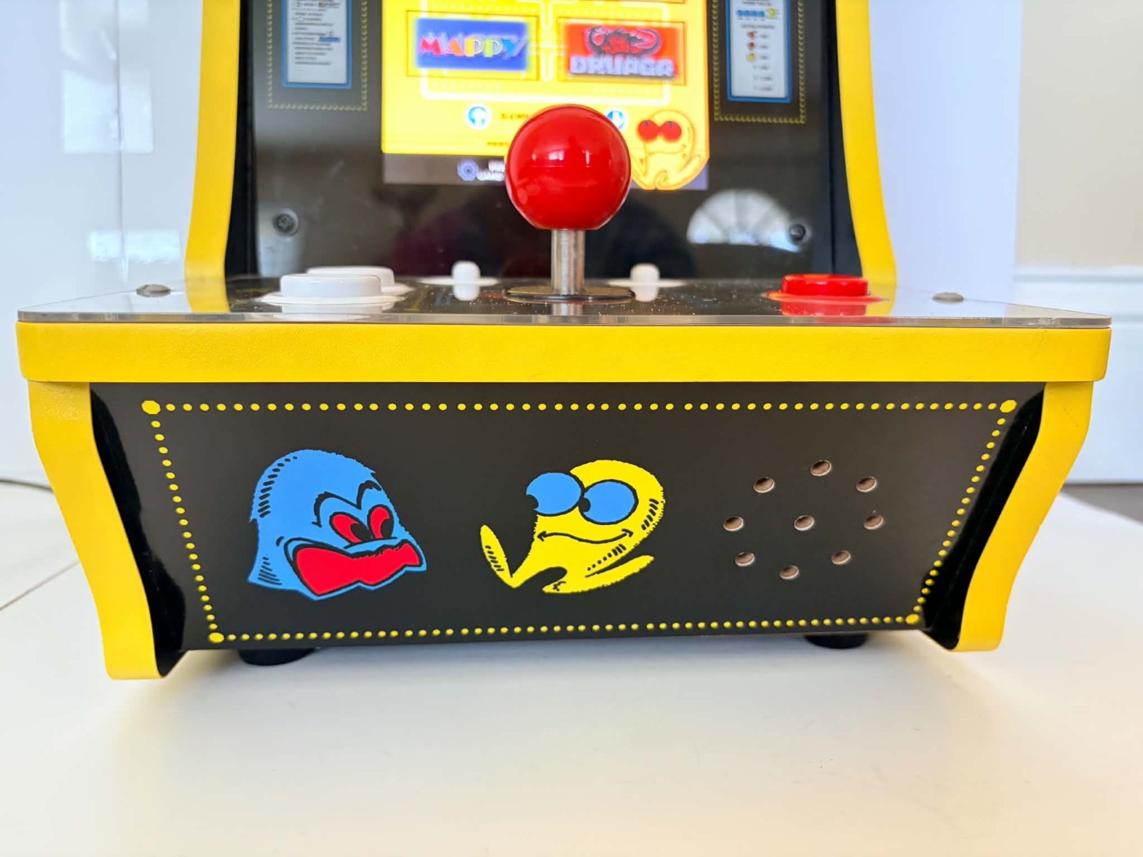 Arcade1Up Pac-Man Countercade 5 Game Tabletop Arcade Tested Works Dig Dug Mappy