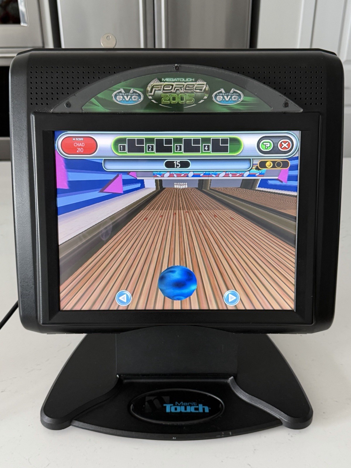 Megatouch Force 2005 15″ LCD Bartop Game Touchscreen Great Entertainment Works