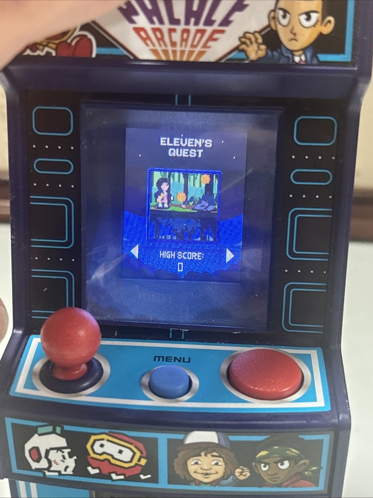 STRANGER THINGS PALACE ARCADE HASBRO MINI GAME Unit Many Games Tested And Works
