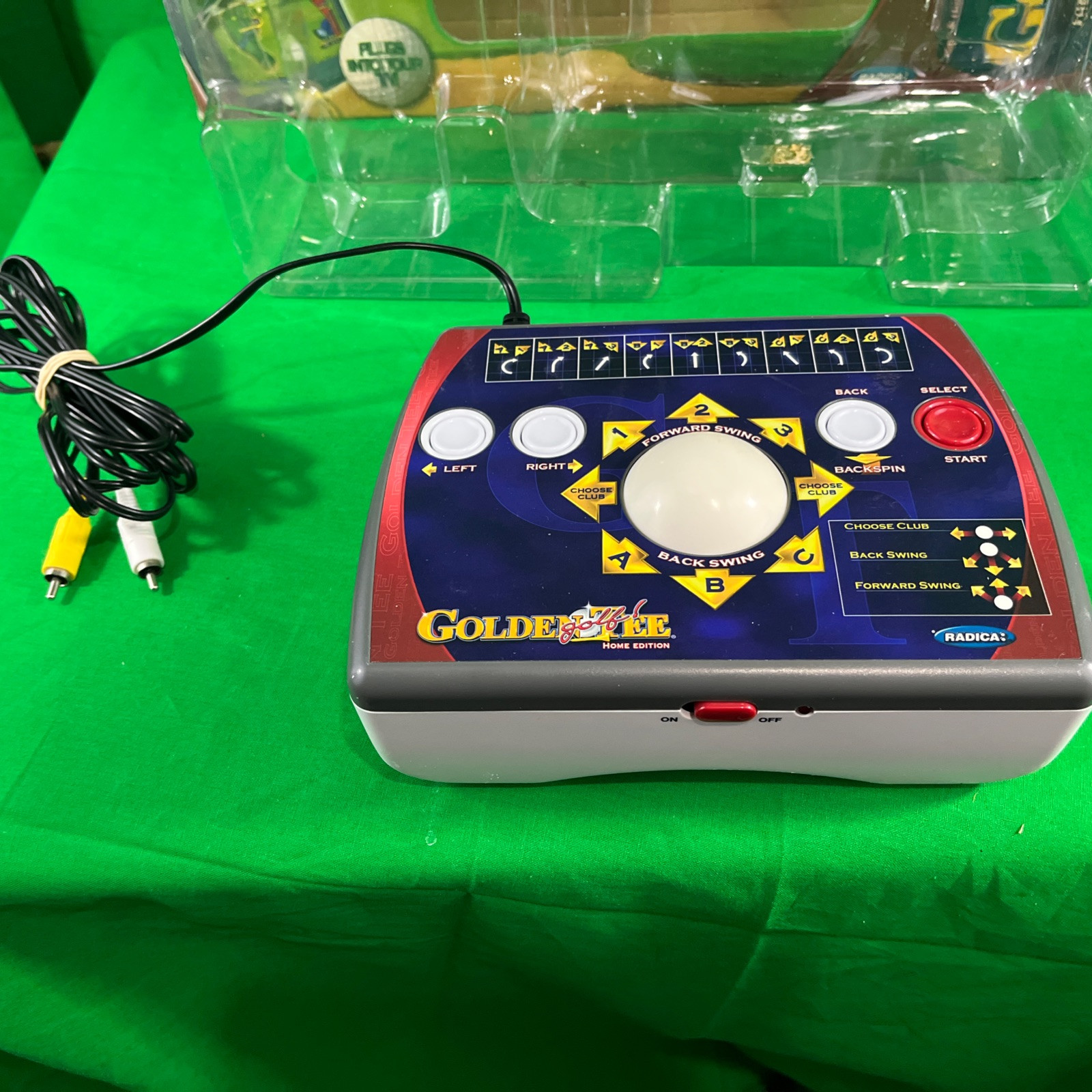 VTG Radica GOLDEN TEE Golf Home Edition Plug and Play TV Video Game.
