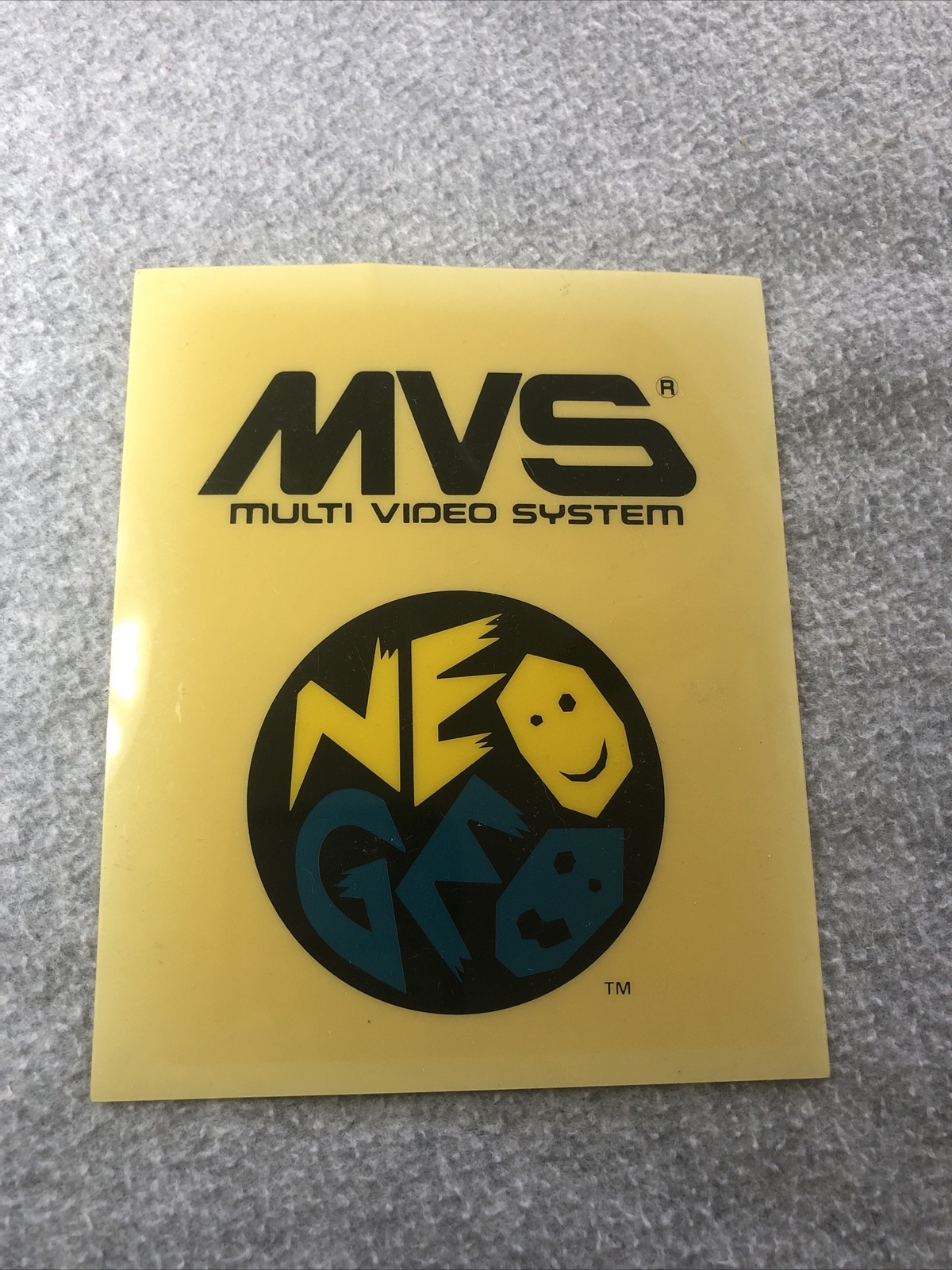 ***** Blank MVS Mini Marquee Header SNK Neo Geo Arcade *****