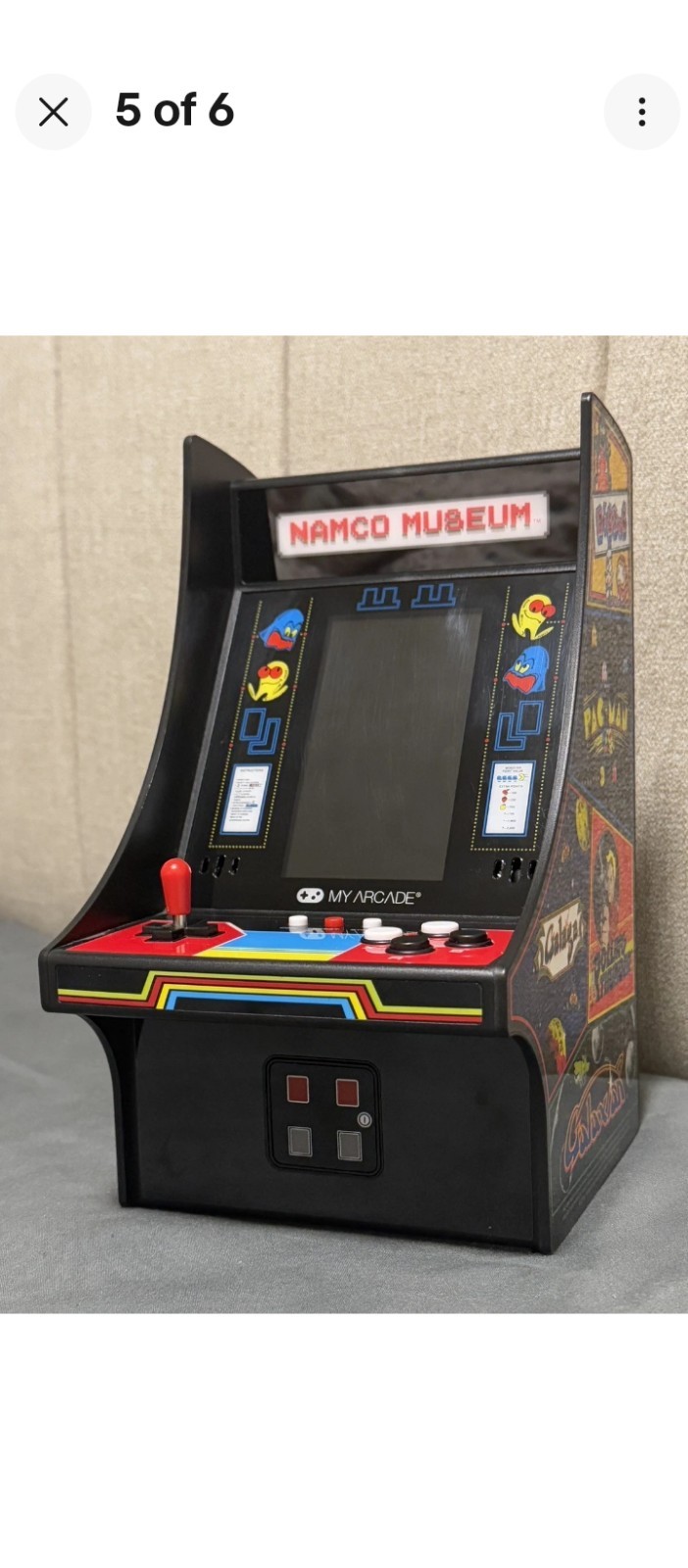 Namco Museum Mini My Arcade Table Top Arcade Game with Multiple Games
