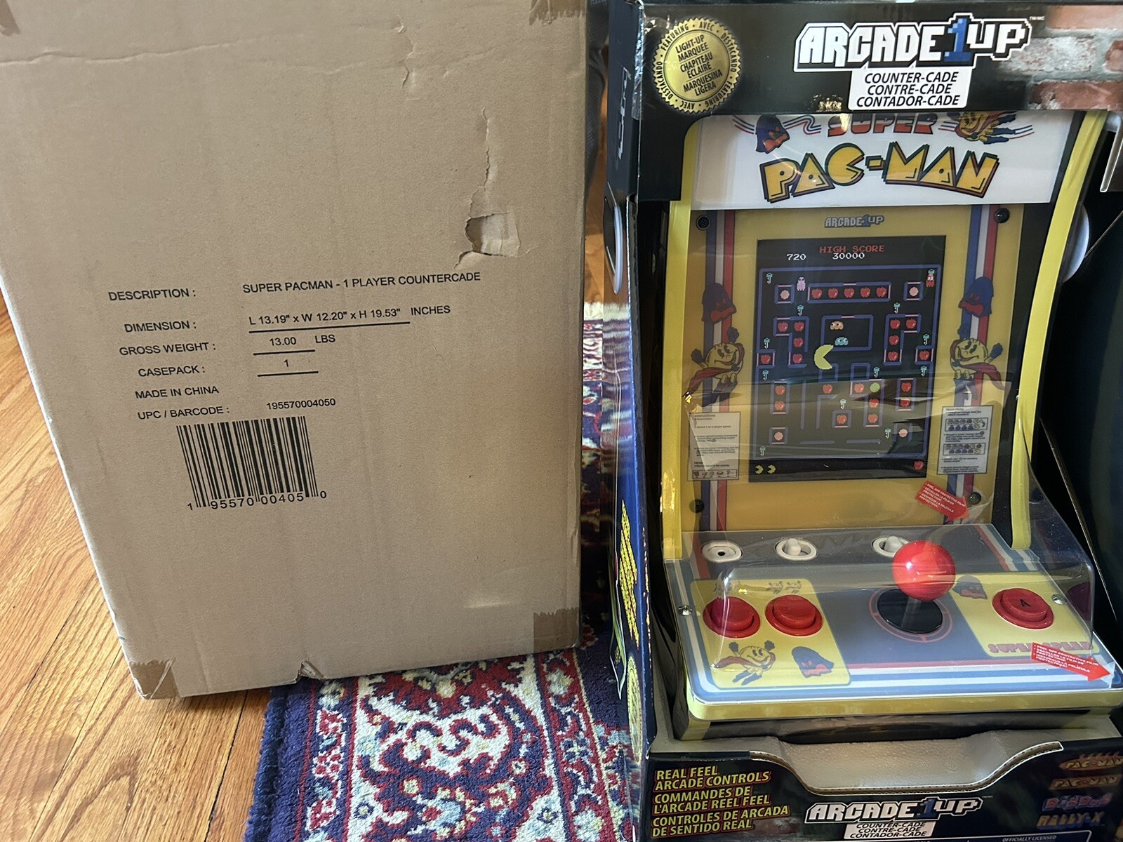 Arcade1up Super Pac-Man 1 Countercade New In Box!