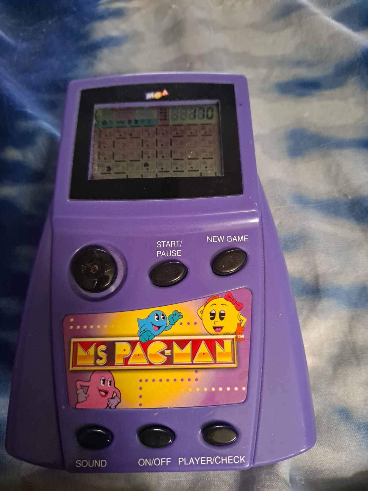 1990’s Ms. Pac Man Handheld Game