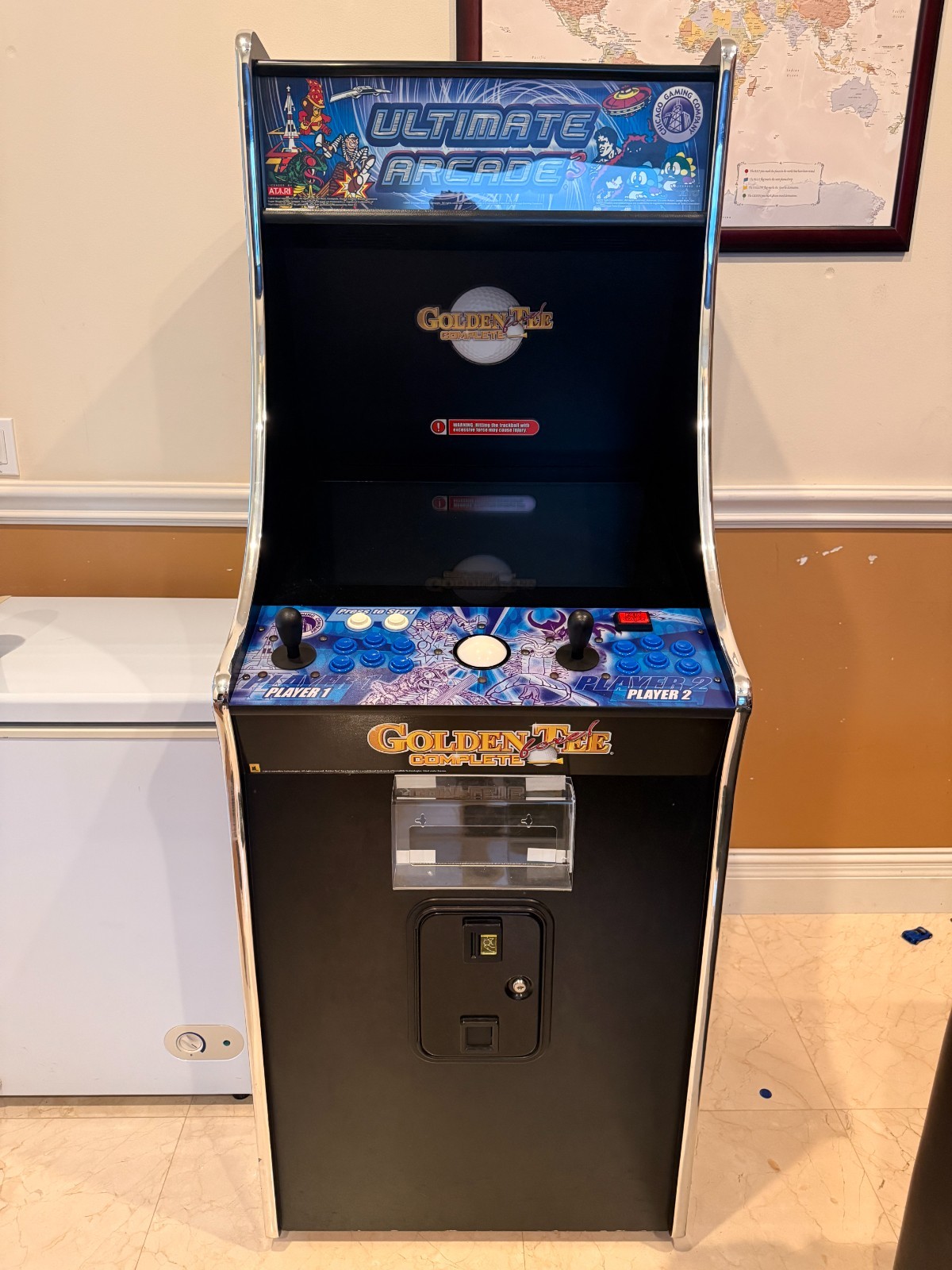Chicago Gaming Ultimate Arcade 3 135 Games Golden Tee Excellent Condition Pickup